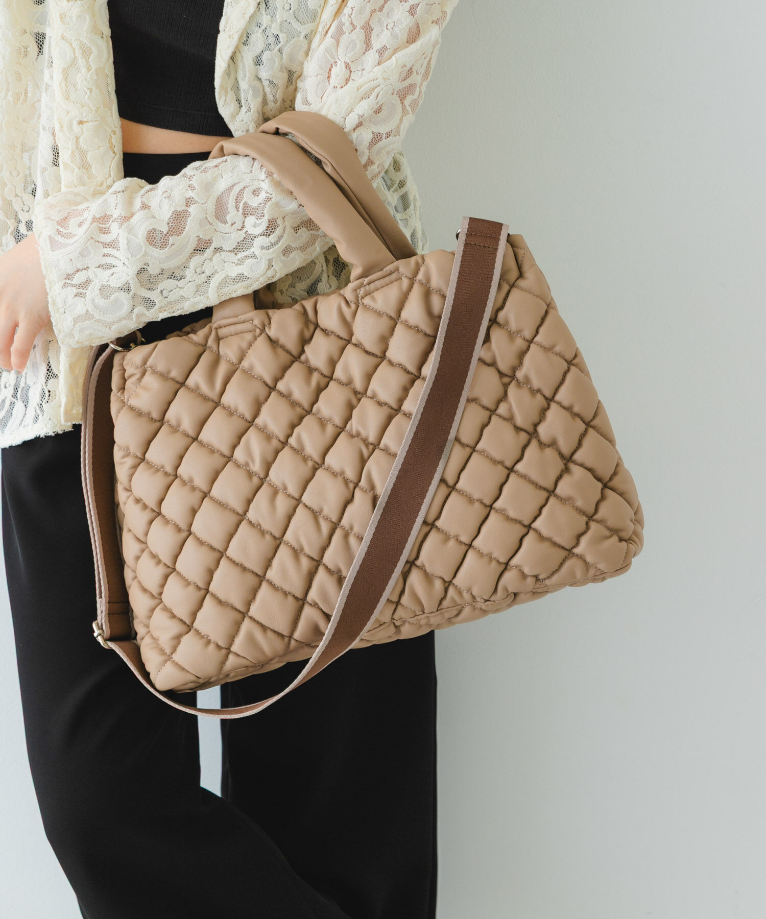 RODE SKO「テープショルダーキルティングバッグ」|ショルダー・メッセンジャー|