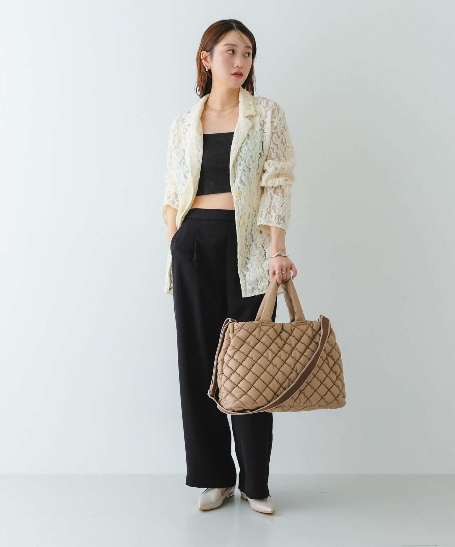 RODE SKO「テープショルダーキルティングバッグ」|ショルダー・メッセンジャー|