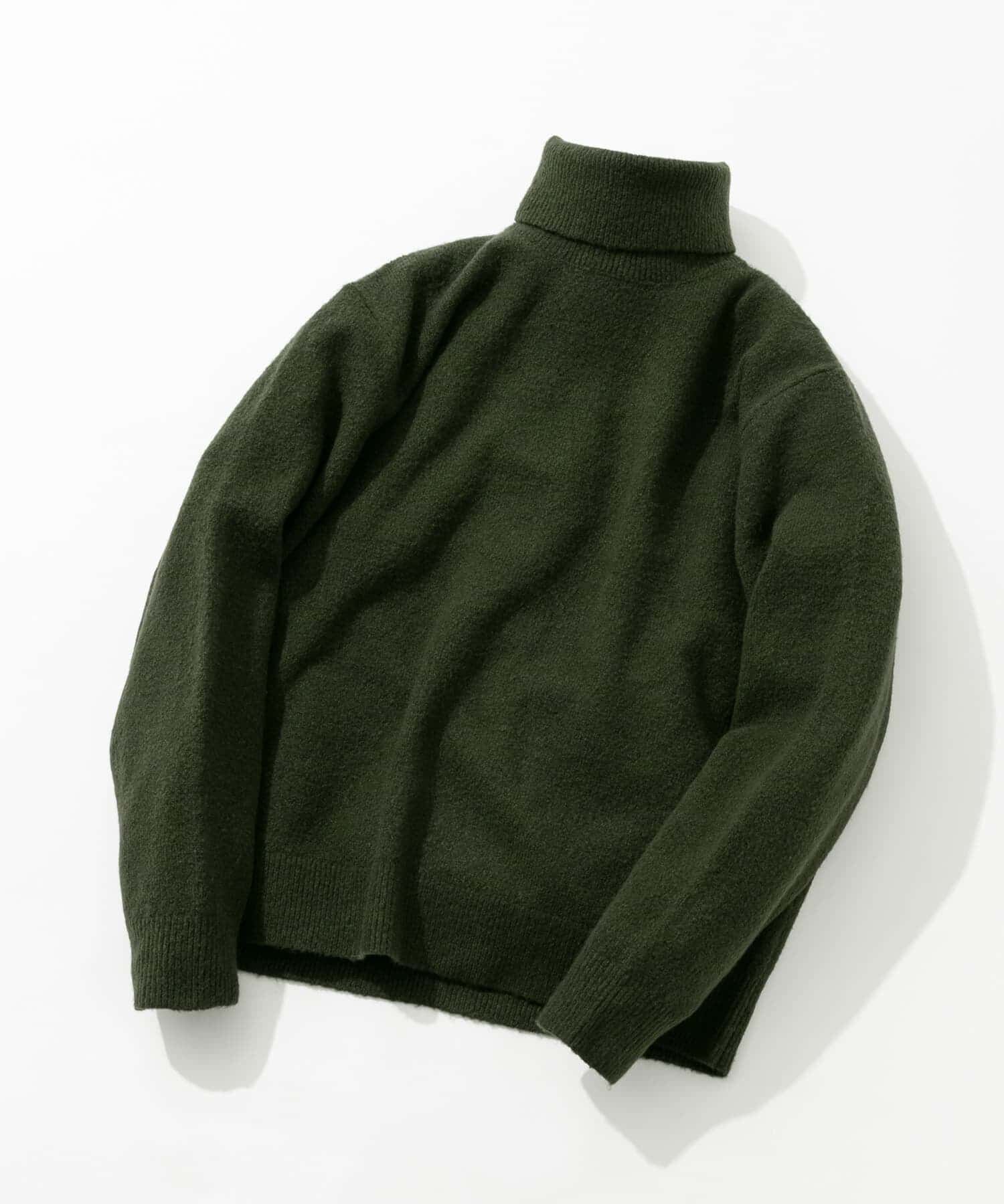 URBAN RESEARCH ROSSO「ブークレストレッチタートルニット」|ニット・セーター|