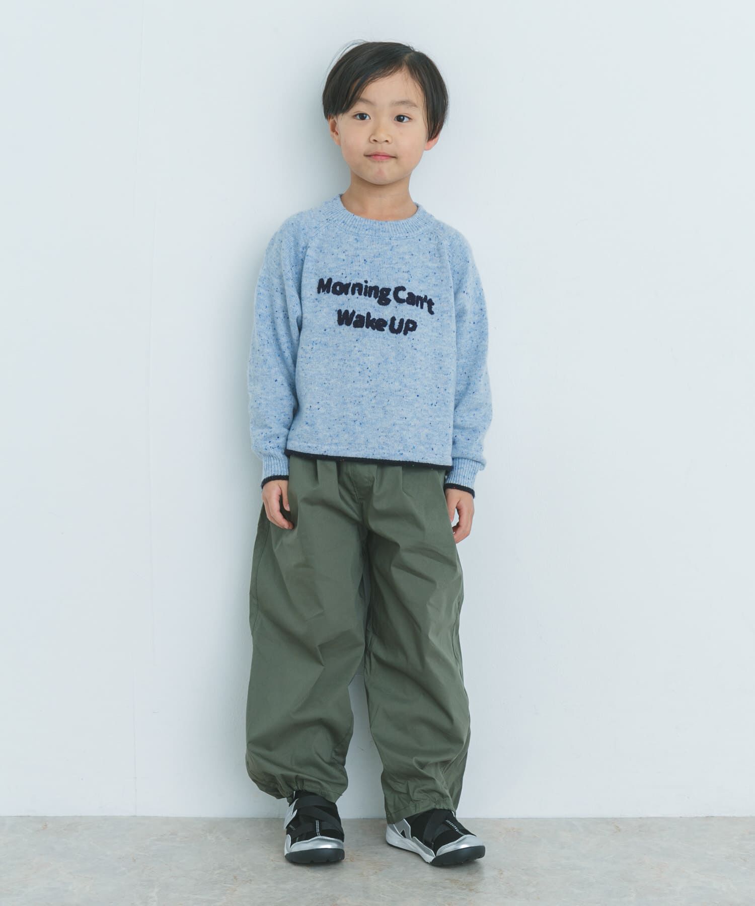 URBAN RESEARCH DOORS「サガラ刺繍ロゴニット(KIDS)」|ニット・セーター|