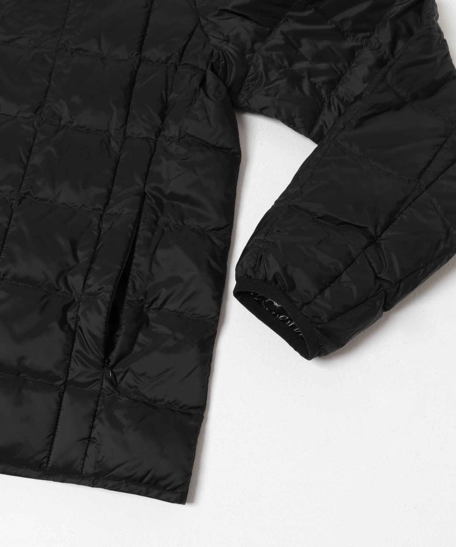 URBAN RESEARCH「『WEB限定』インナーダウン付スタンドカラーロングコート」|ノーカラーコート|