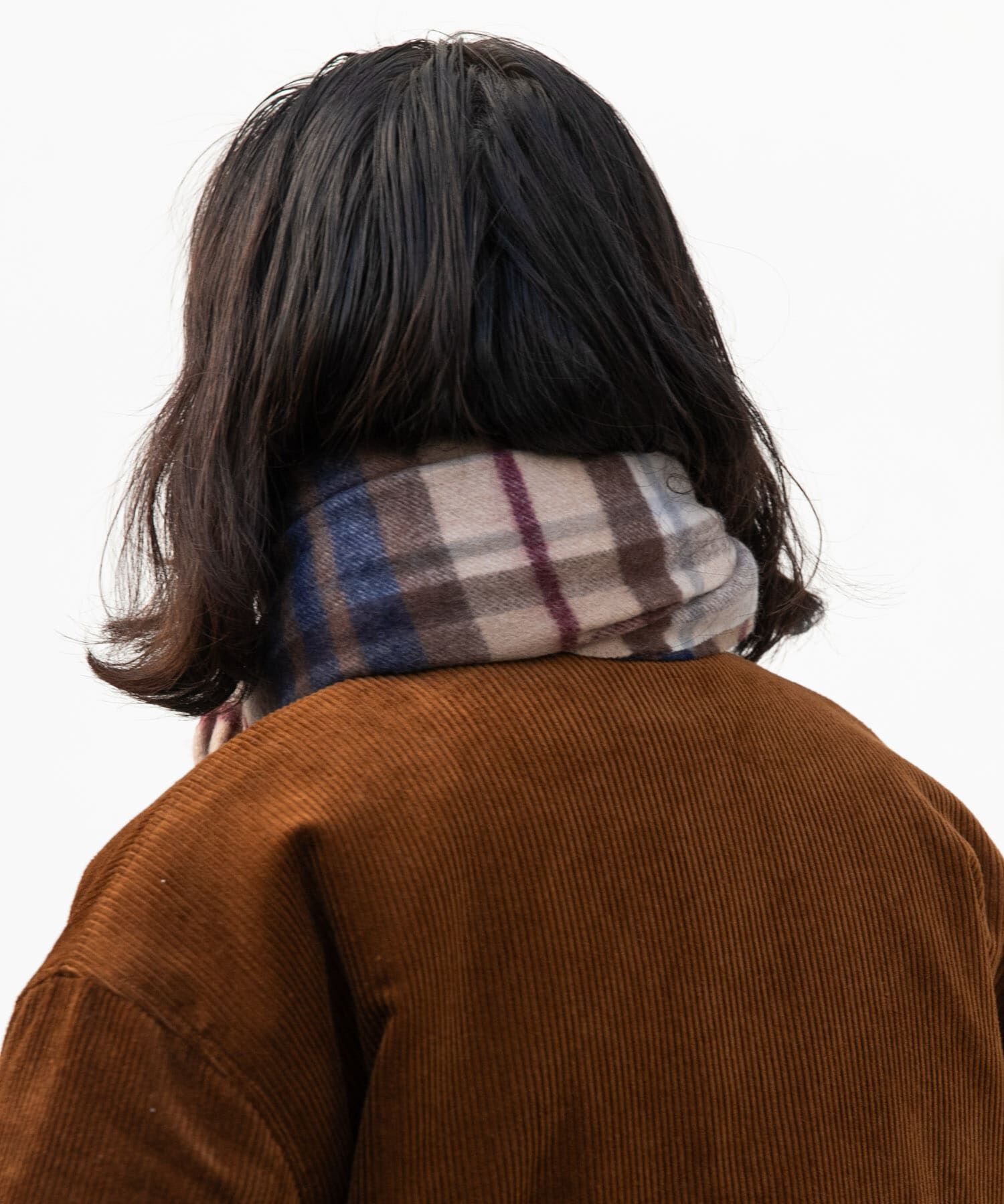 Sonny Label 「ウールカシミヤチェックワイドマフラー」|マフラー|