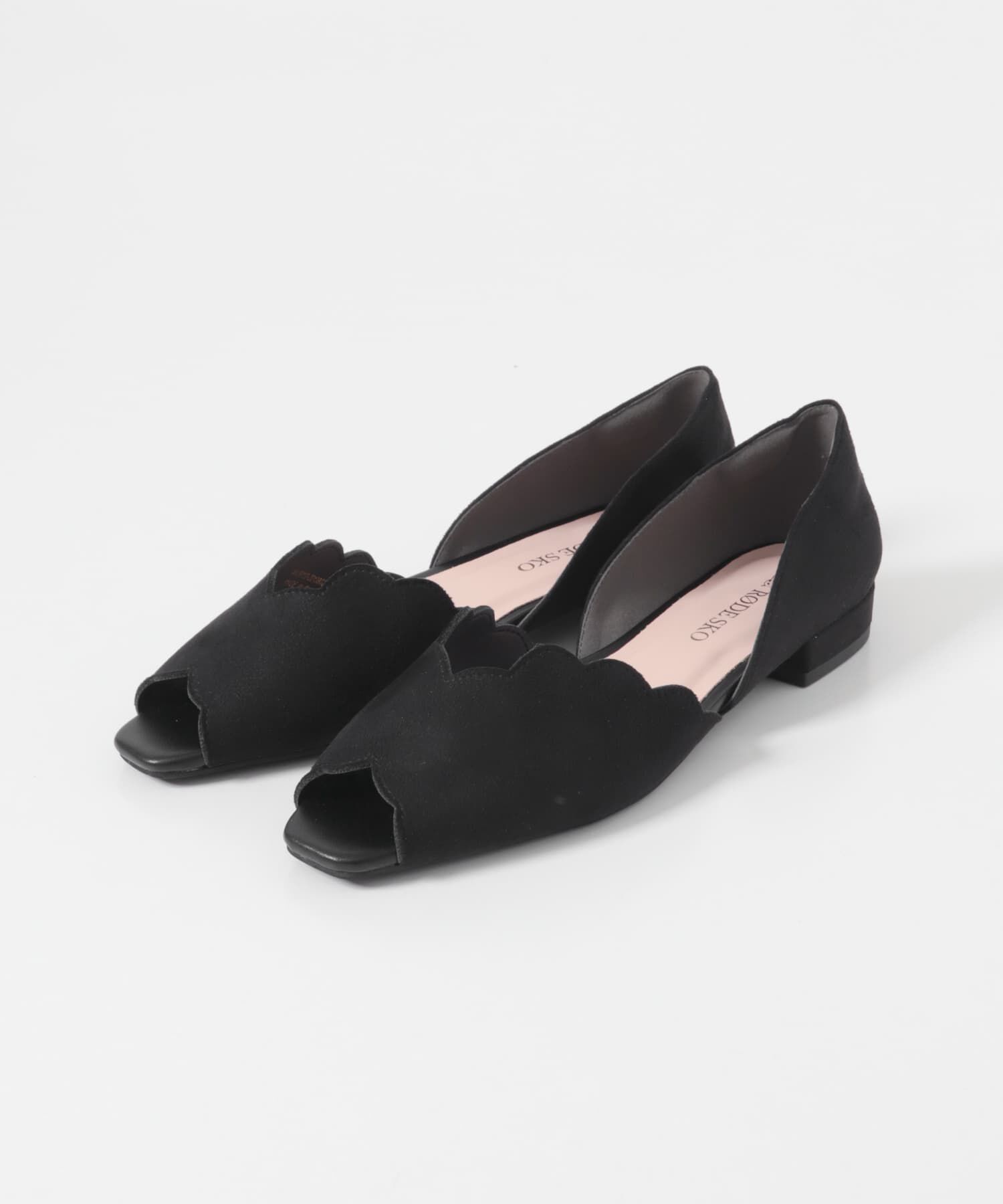 RODE SKO「ピープトゥスカラップセパレートサンダル」|サンダル|