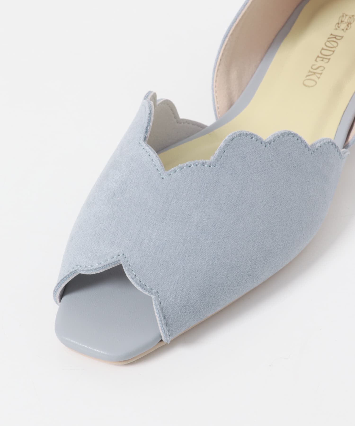 RODE SKO「ピープトゥスカラップセパレートサンダル」|サンダル|