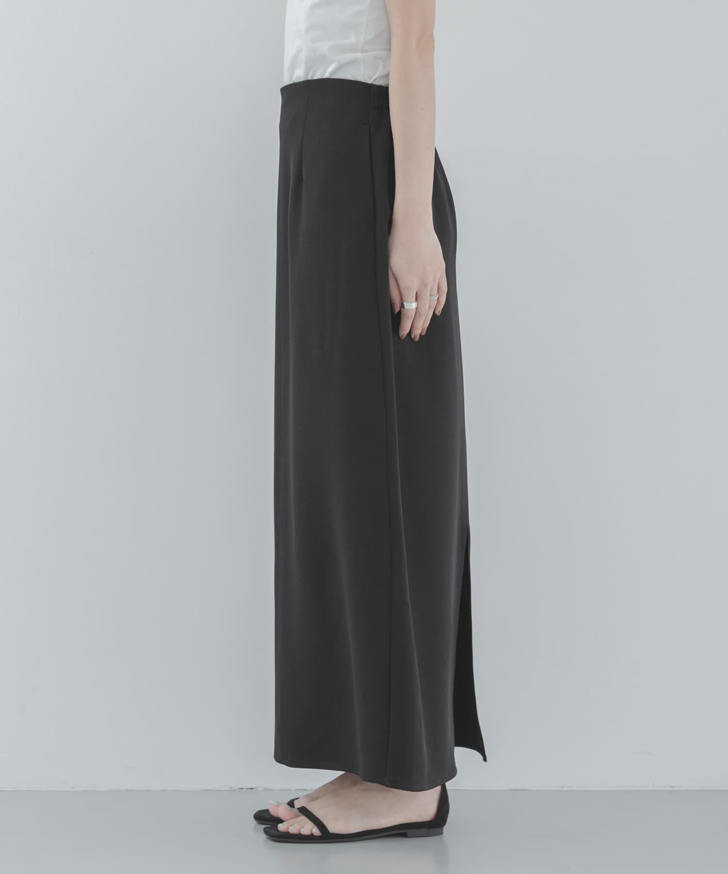 Sonny Label 「Iラインダブルクロススカート」|スカート|