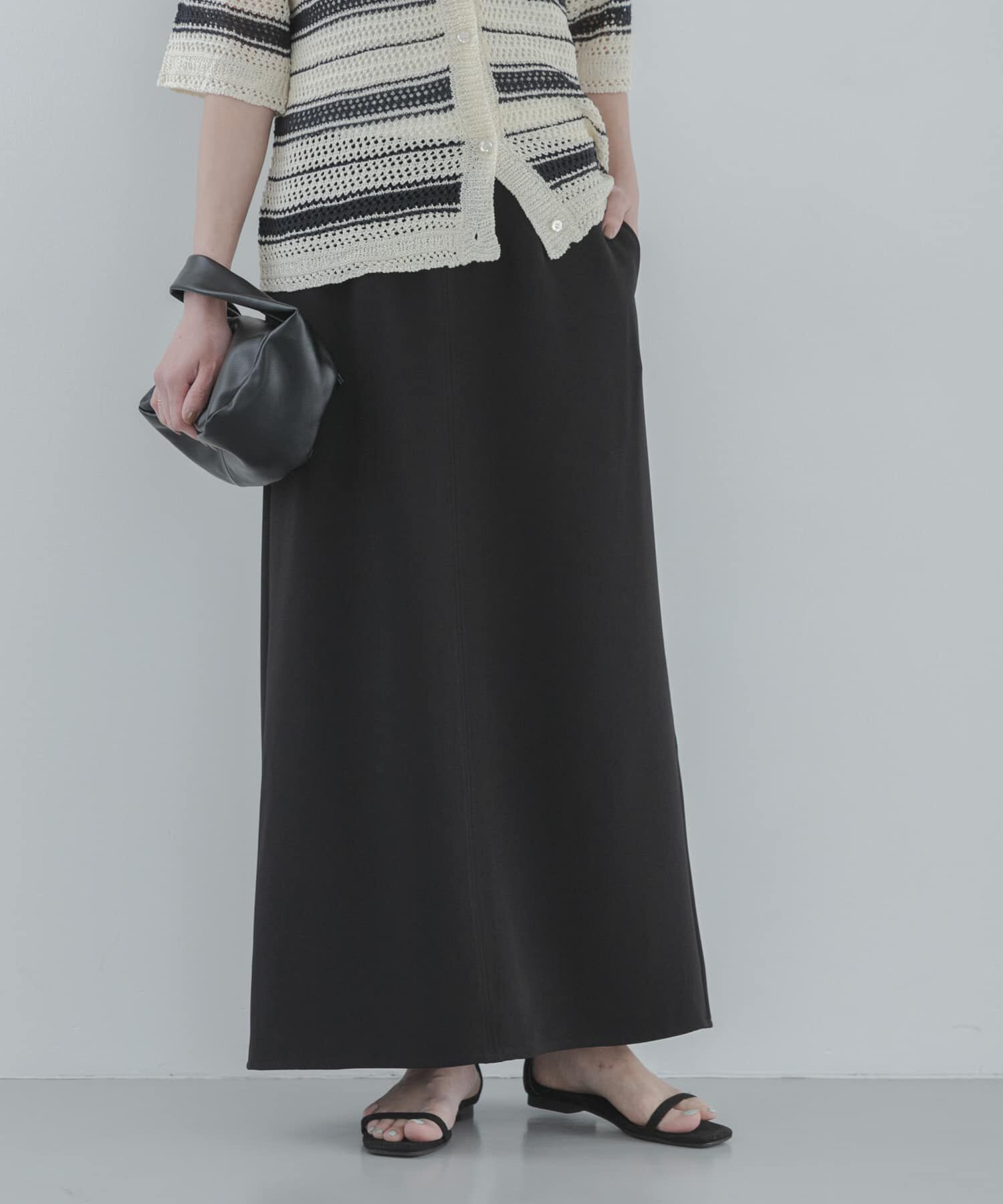 Sonny Label 「Iラインダブルクロススカート」|スカート|