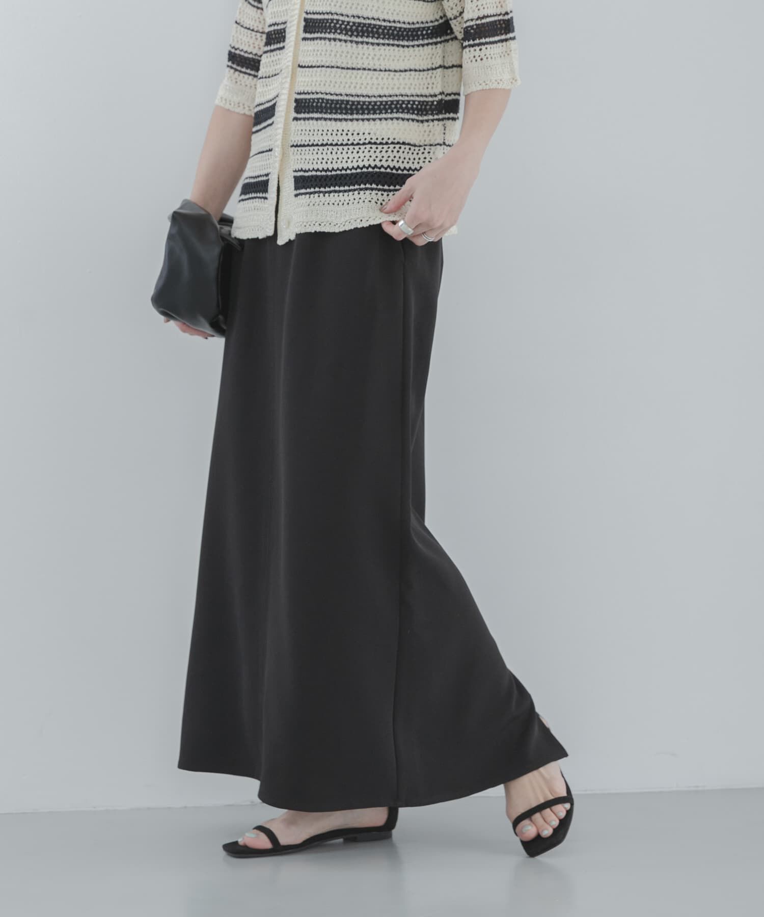 Sonny Label 「Iラインダブルクロススカート」|スカート|