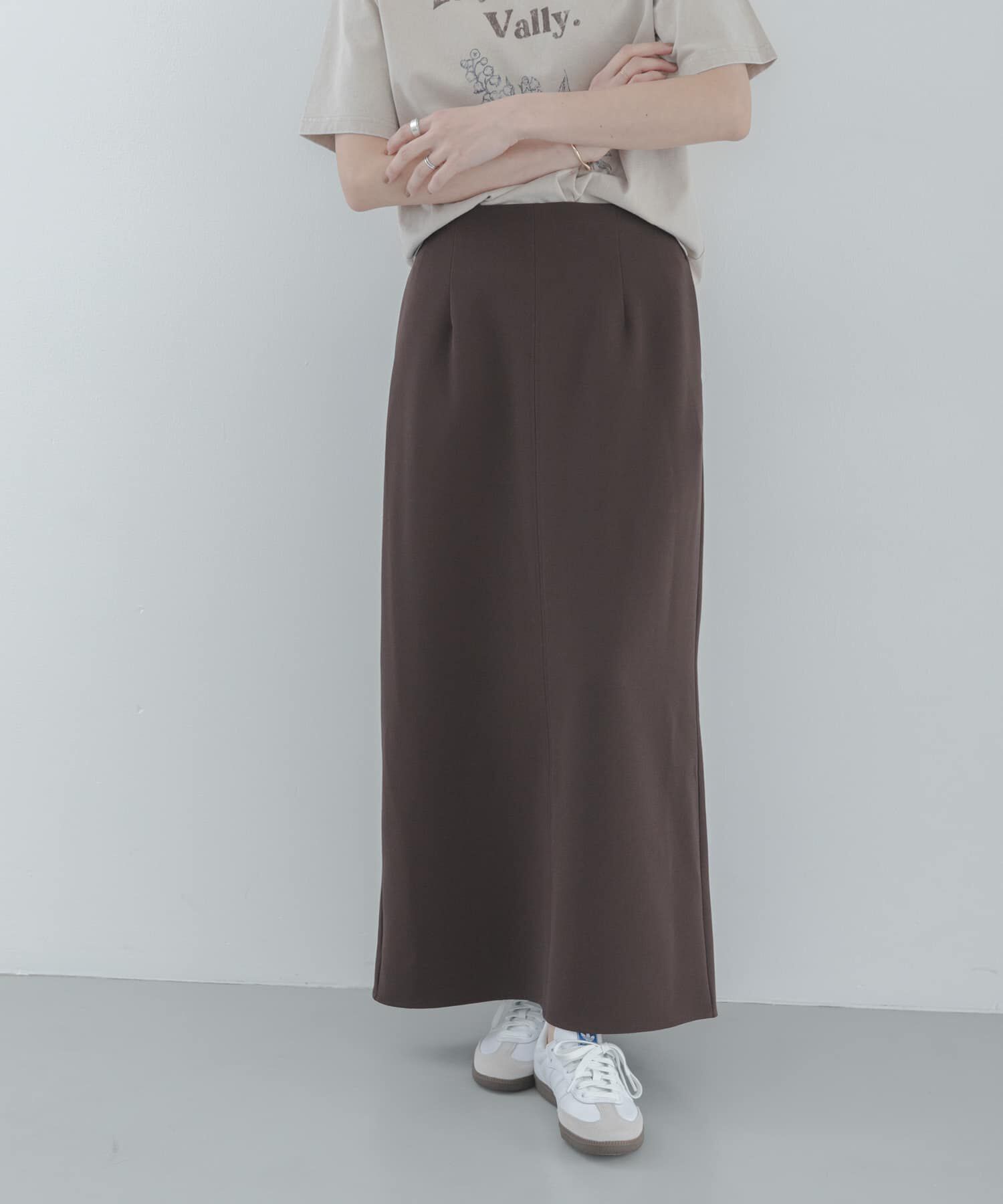 Sonny Label 「Iラインダブルクロススカート」|スカート|