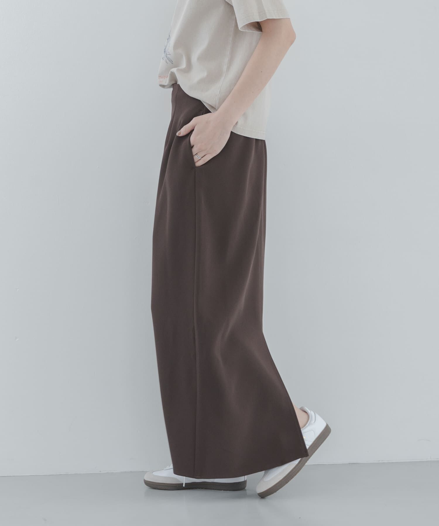 Sonny Label 「Iラインダブルクロススカート」|スカート|