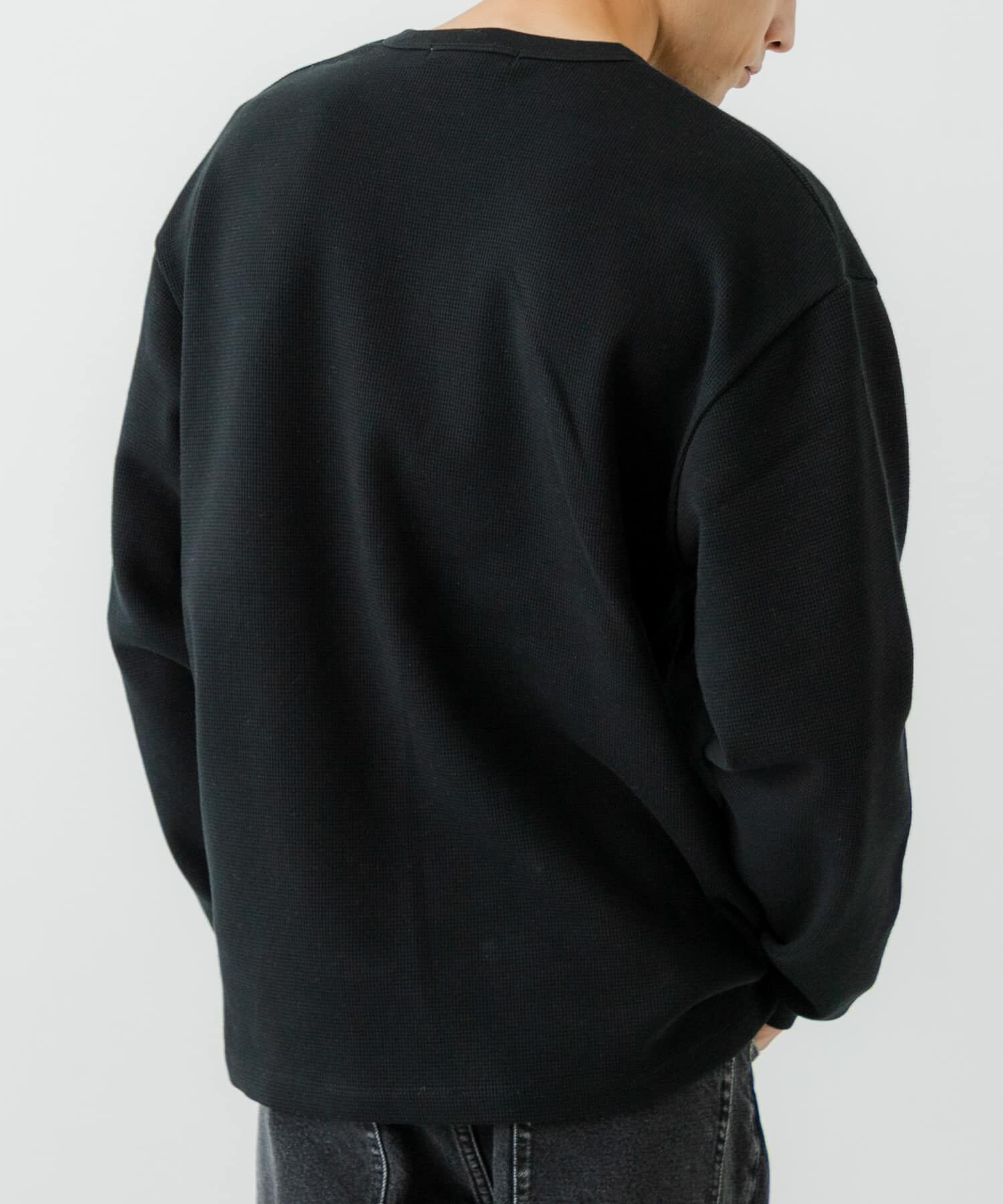URBAN RESEARCH「『UR TECH』度詰めワッフルロングスリーブ」|Tシャツ・カットソー|