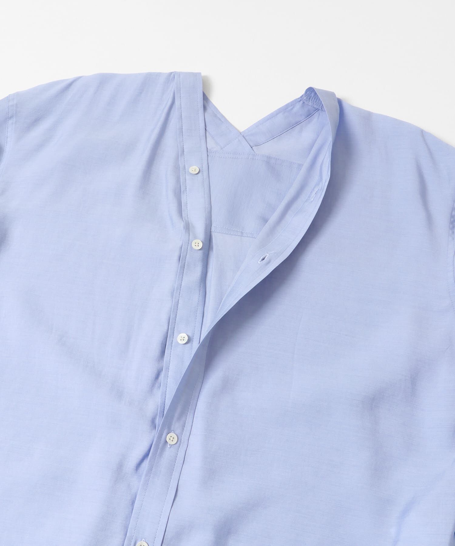 URBAN RESEARCH「ブロードカラーレスブラウス」|シャツ・ブラウス|