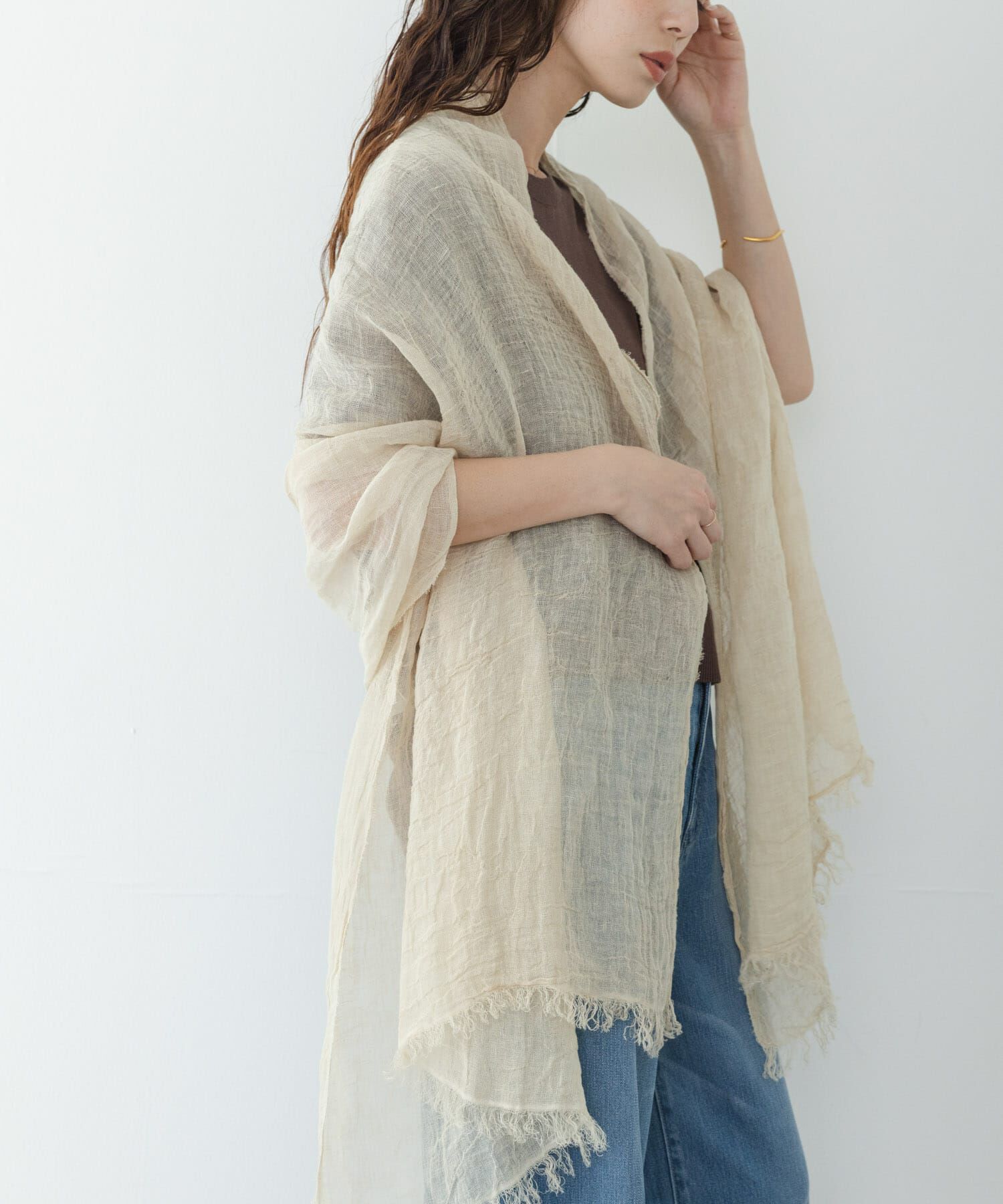 Sonny Label 「イタリア製リネンストール」|ストール|