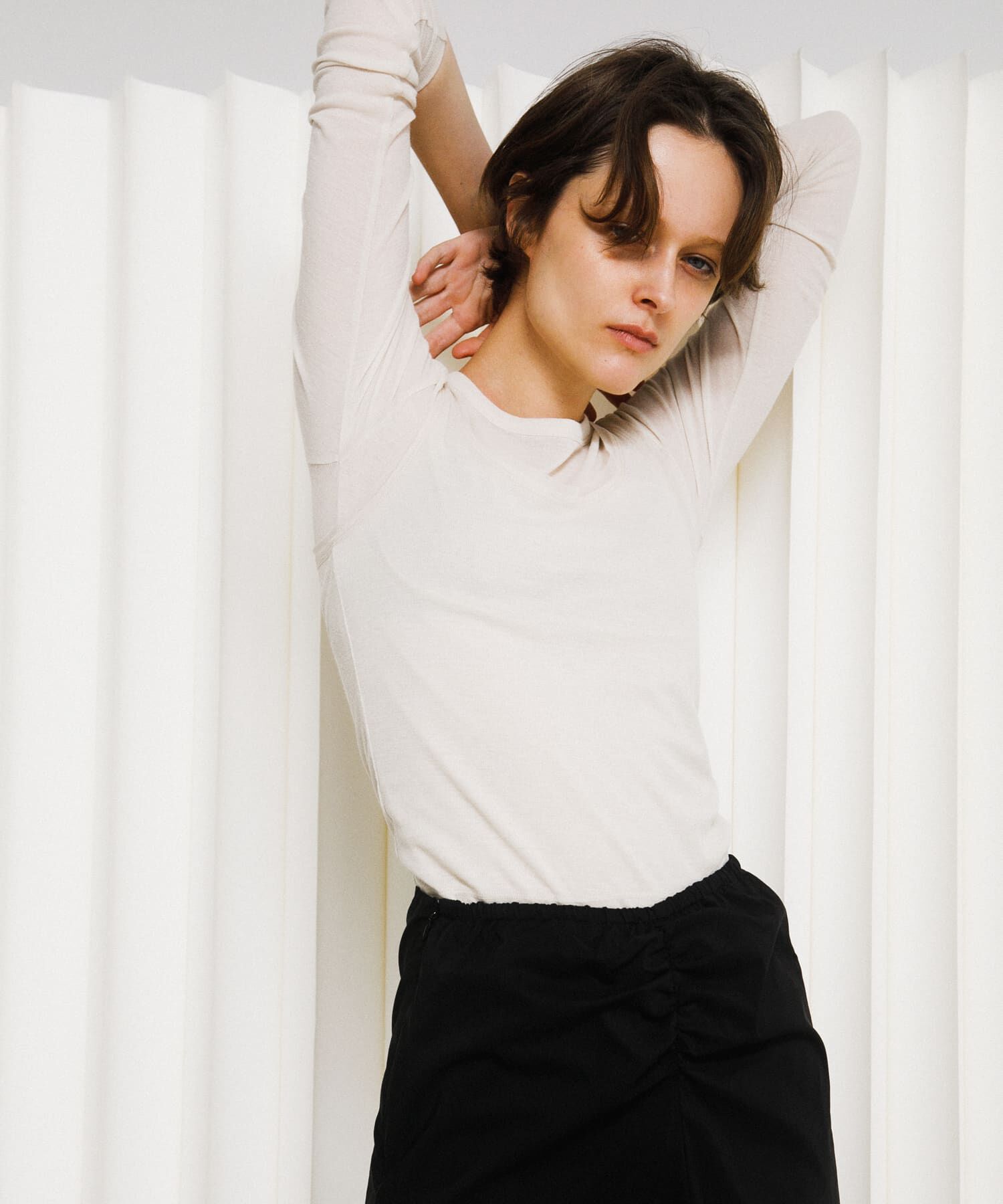 LAATO「layered piping tee」|Tシャツ・カットソー|