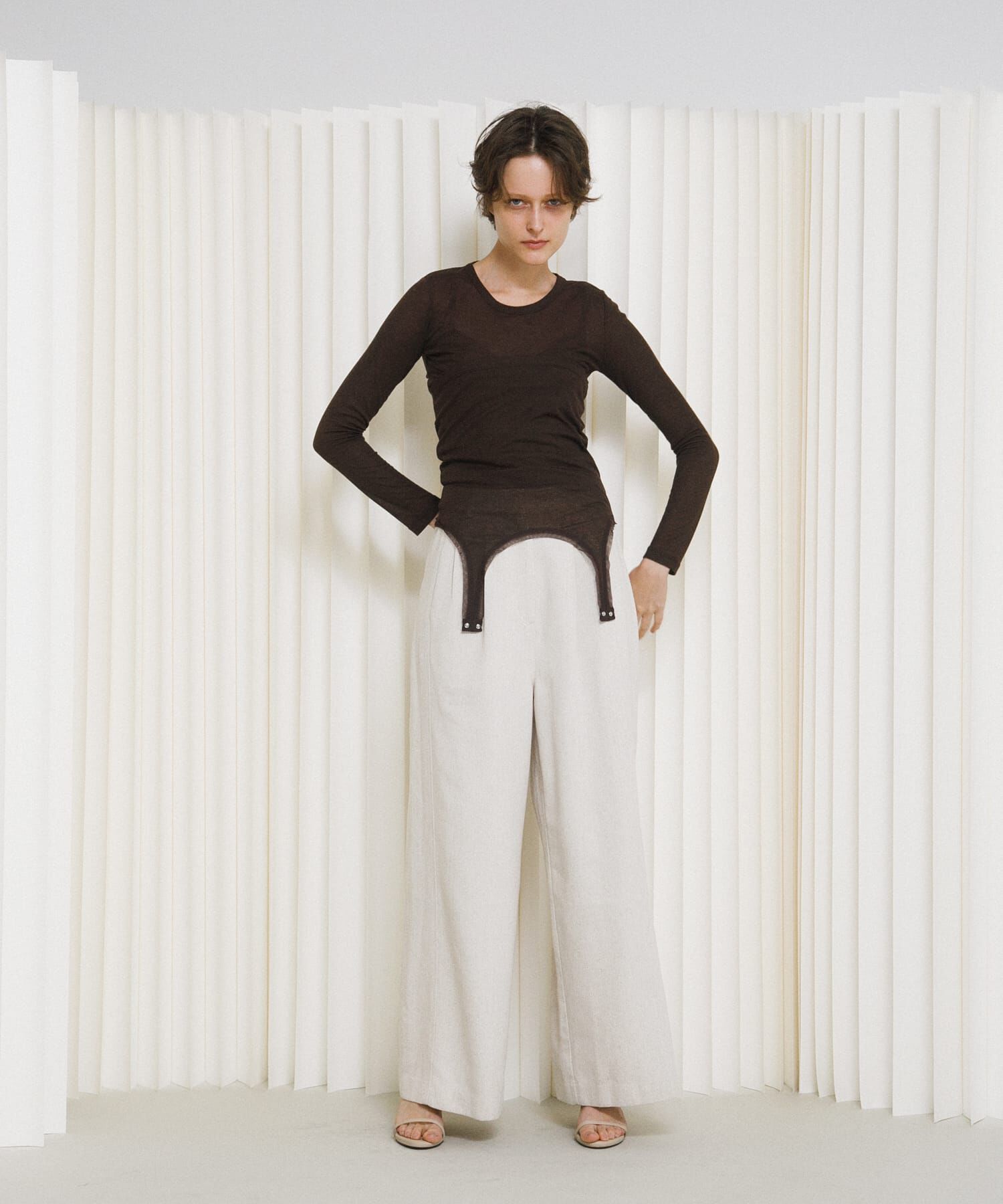 LAATO「layered piping tee」|Tシャツ・カットソー|