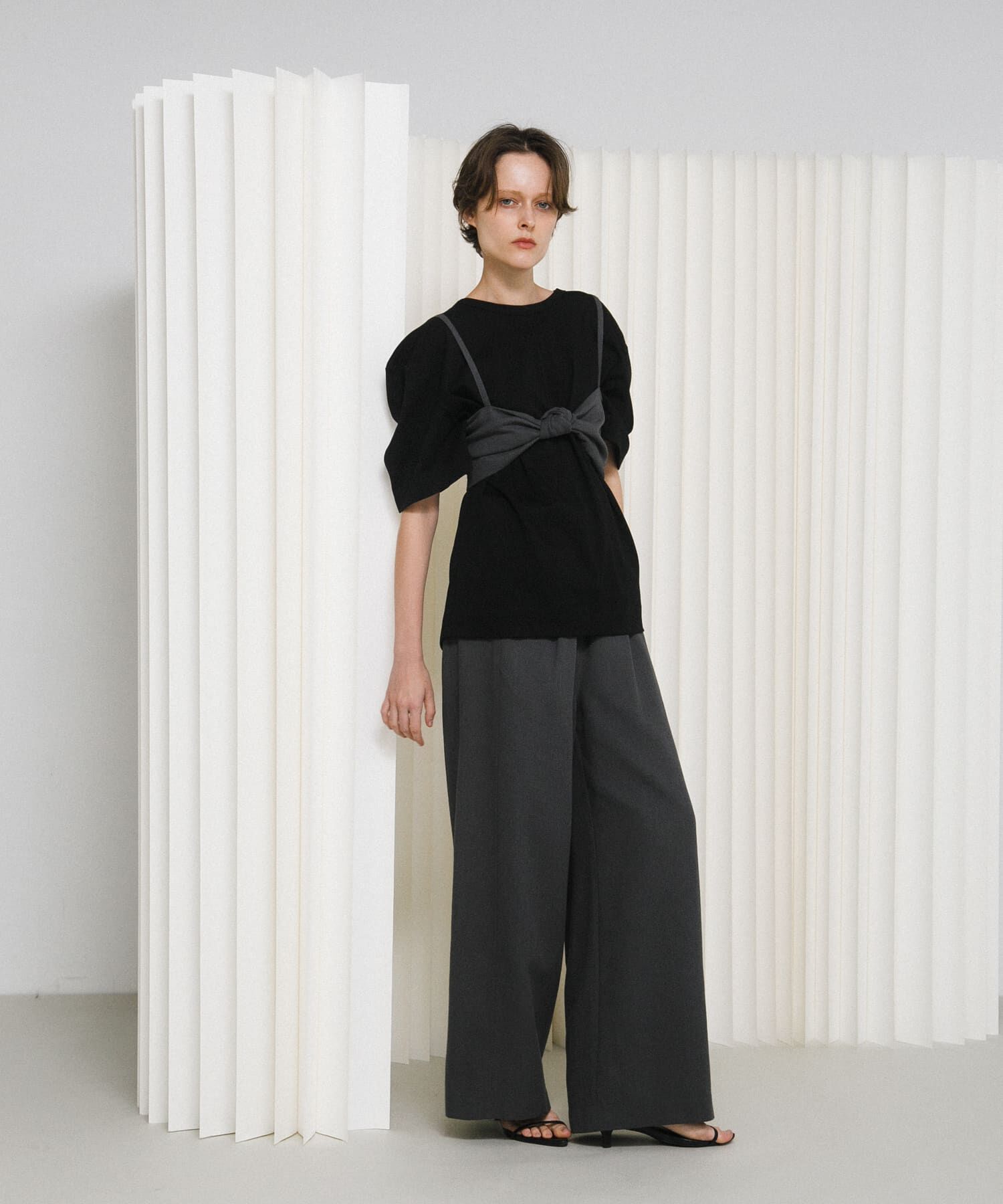 LAATO「puff shoulder big tee」|Tシャツ・カットソー|