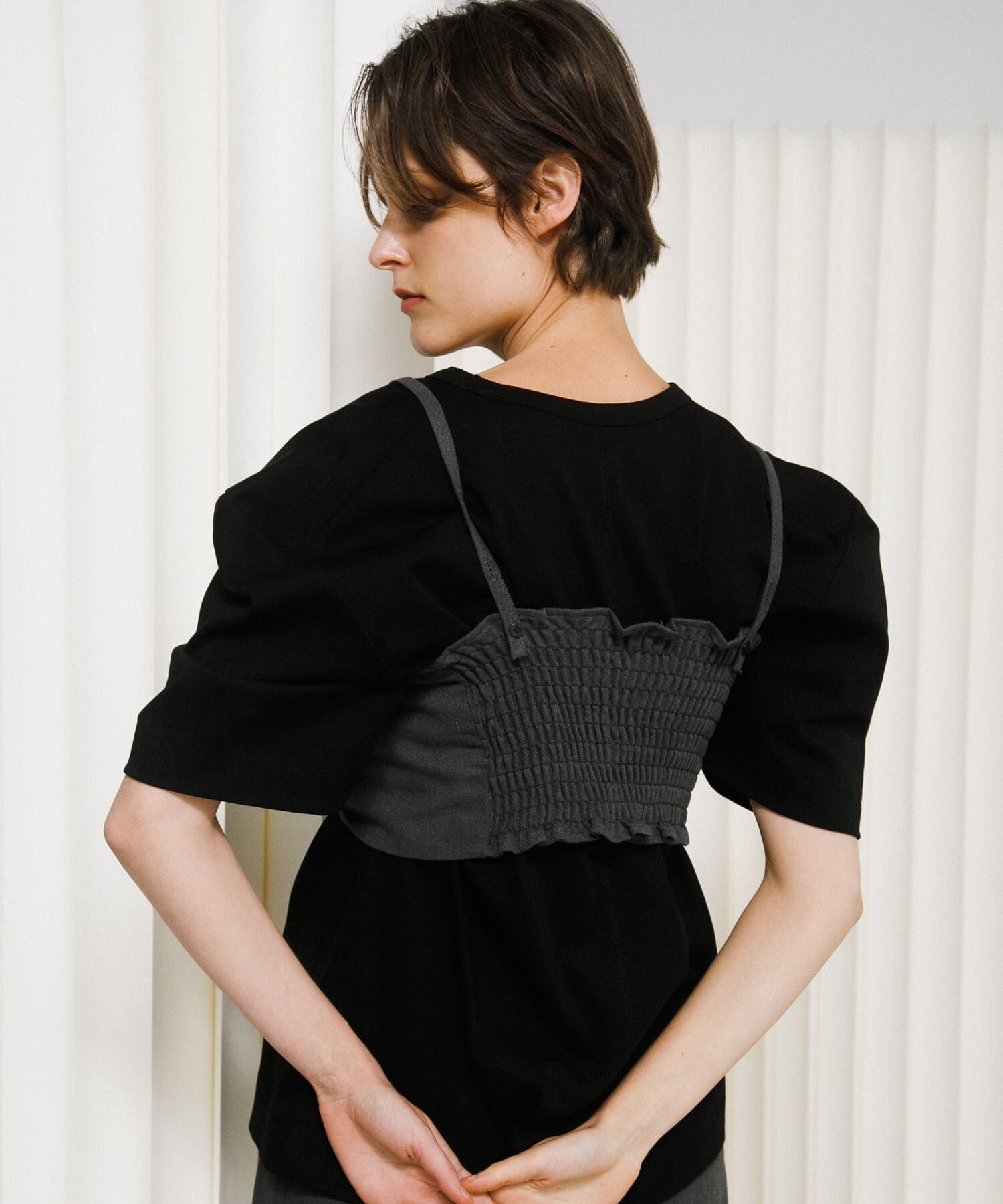 LAATO「puff shoulder big tee」|Tシャツ・カットソー|