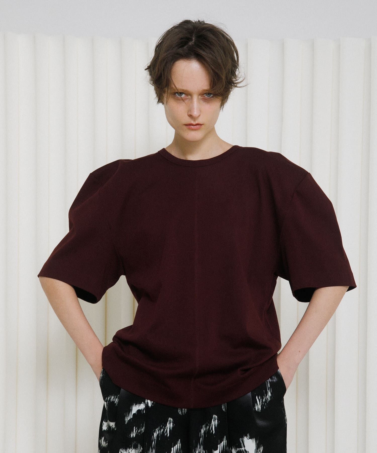 LAATO「puff shoulder big tee」|Tシャツ・カットソー|