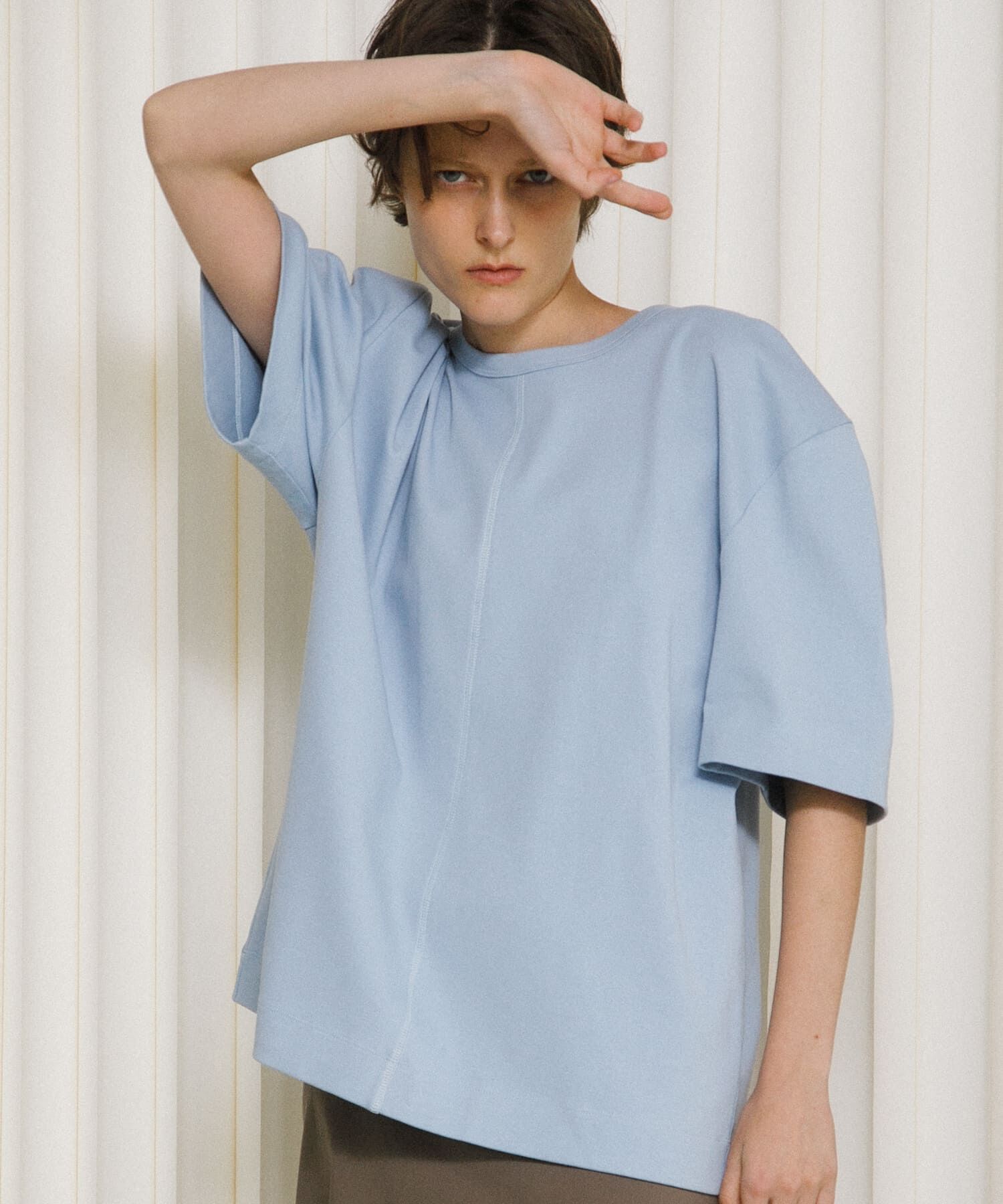 LAATO「puff shoulder big tee」|Tシャツ・カットソー|