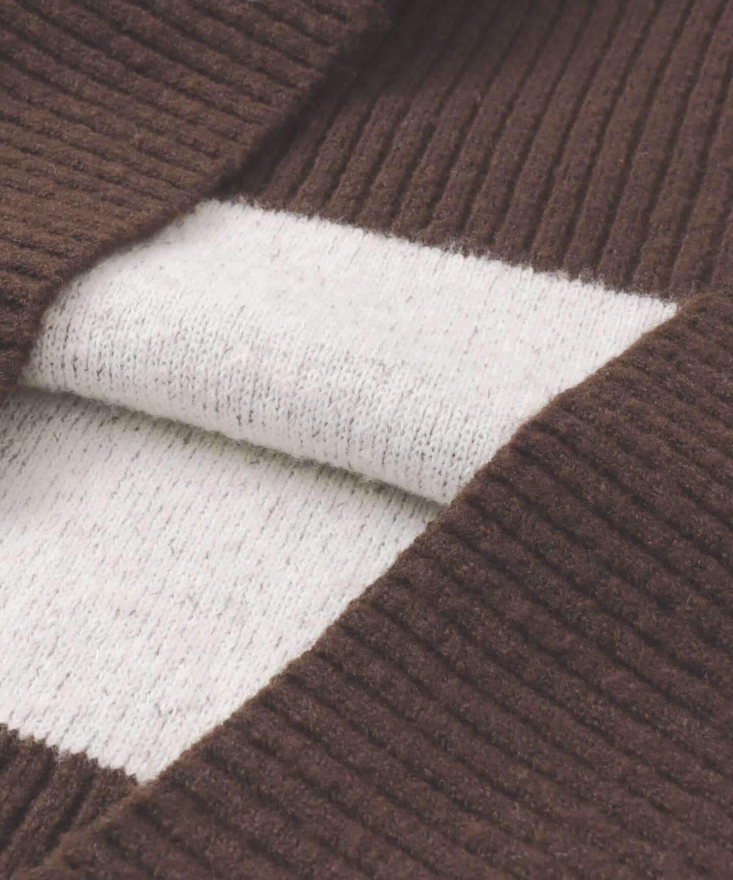  「リバーシブルタートルニット」|ニット・セーター|