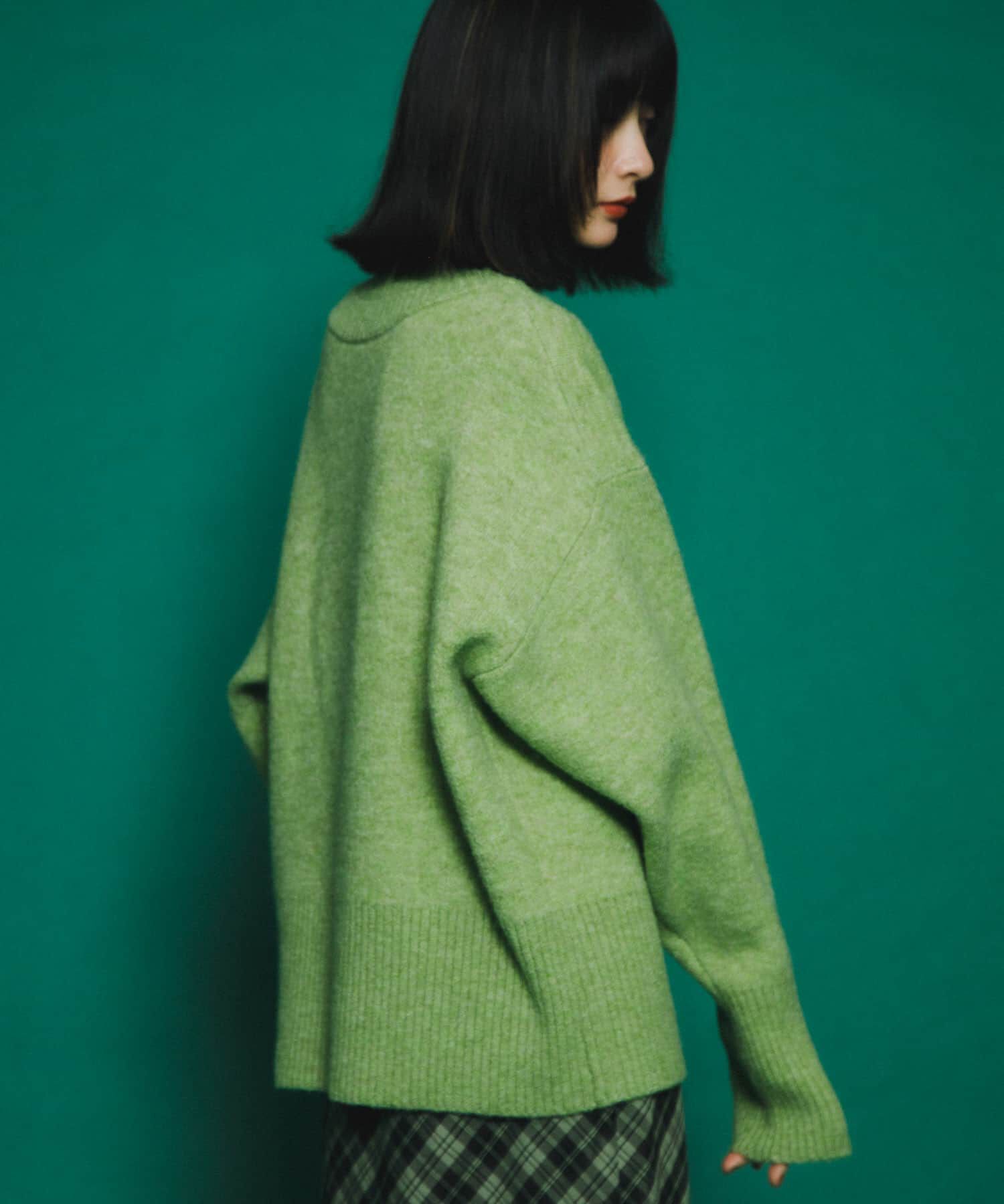  「リバーシブルタートルニット」|ニット・セーター|