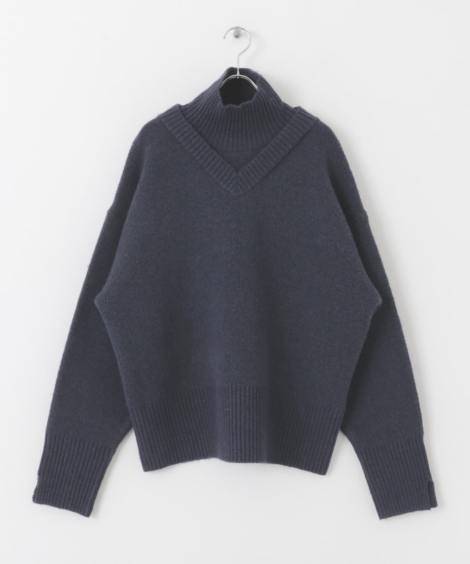  「リバーシブルタートルニット」|ニット・セーター|