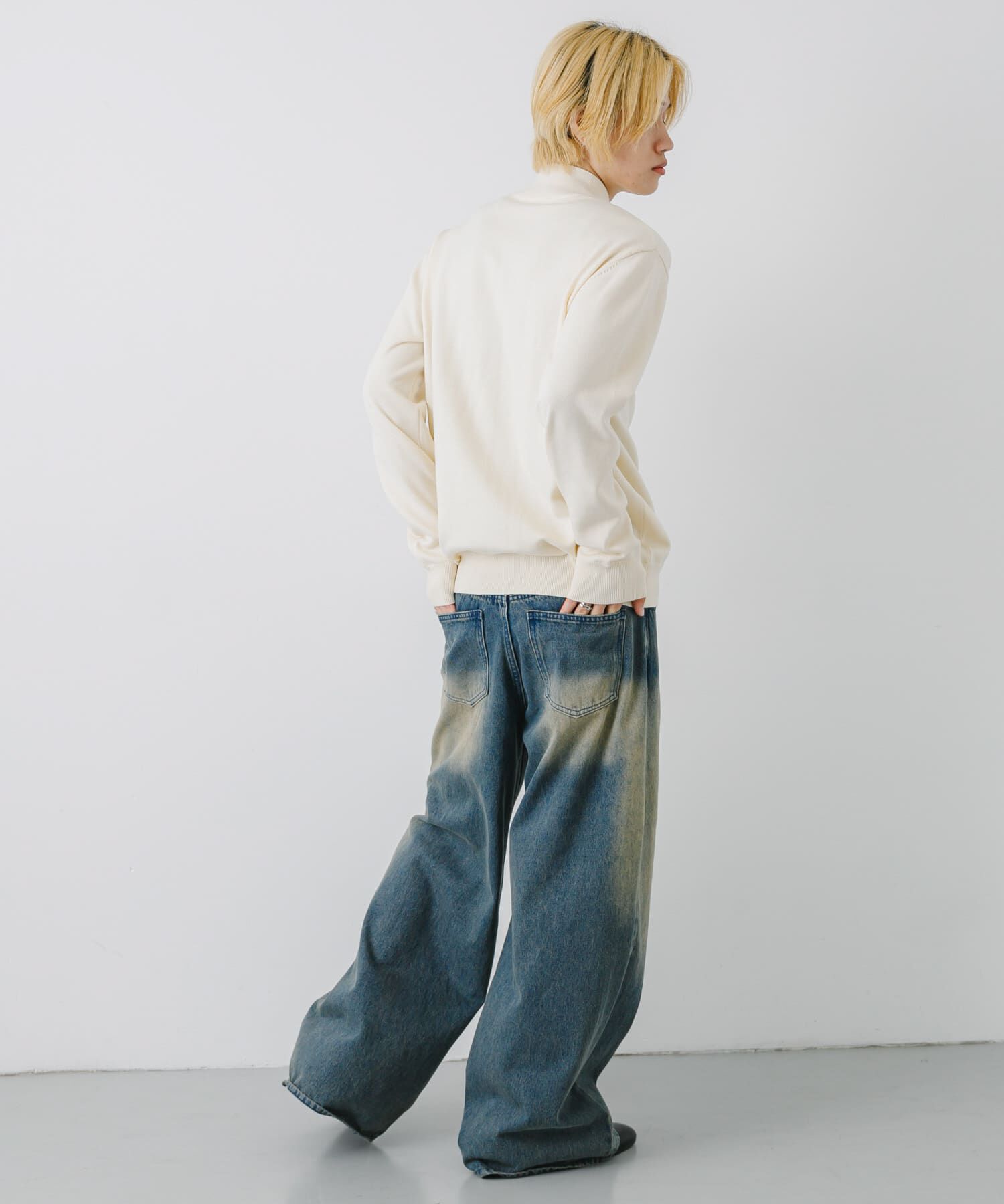 SENSE OF PLACE by URBAN RESEARCH「ストレッチモックネックニット」|ニット・セーター|