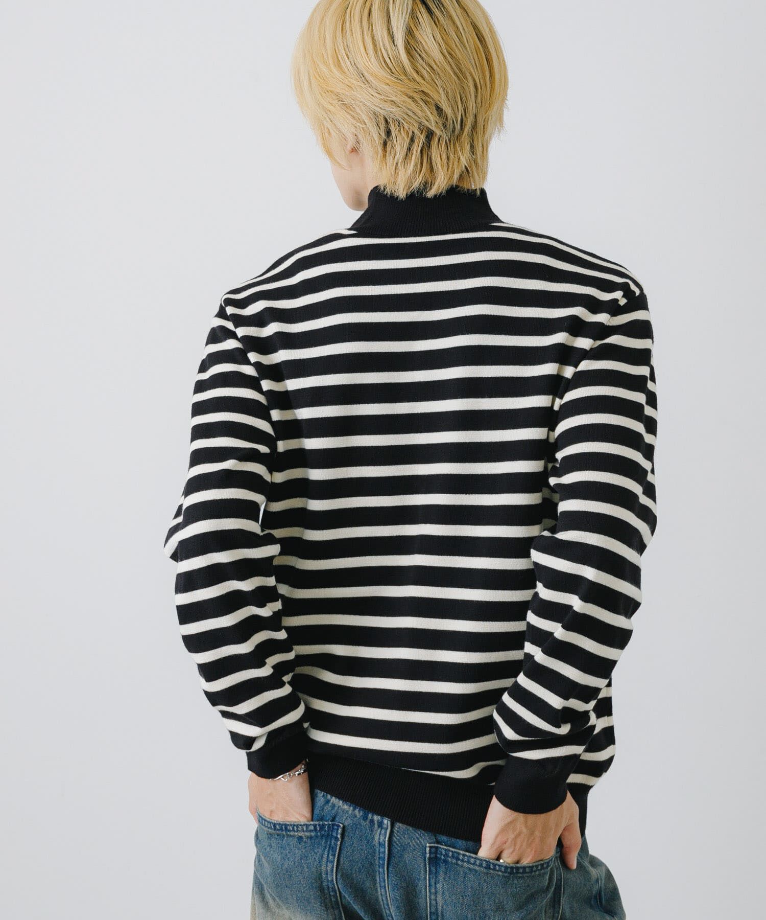 SENSE OF PLACE by URBAN RESEARCH「ストレッチモックネックニット」|ニット・セーター|