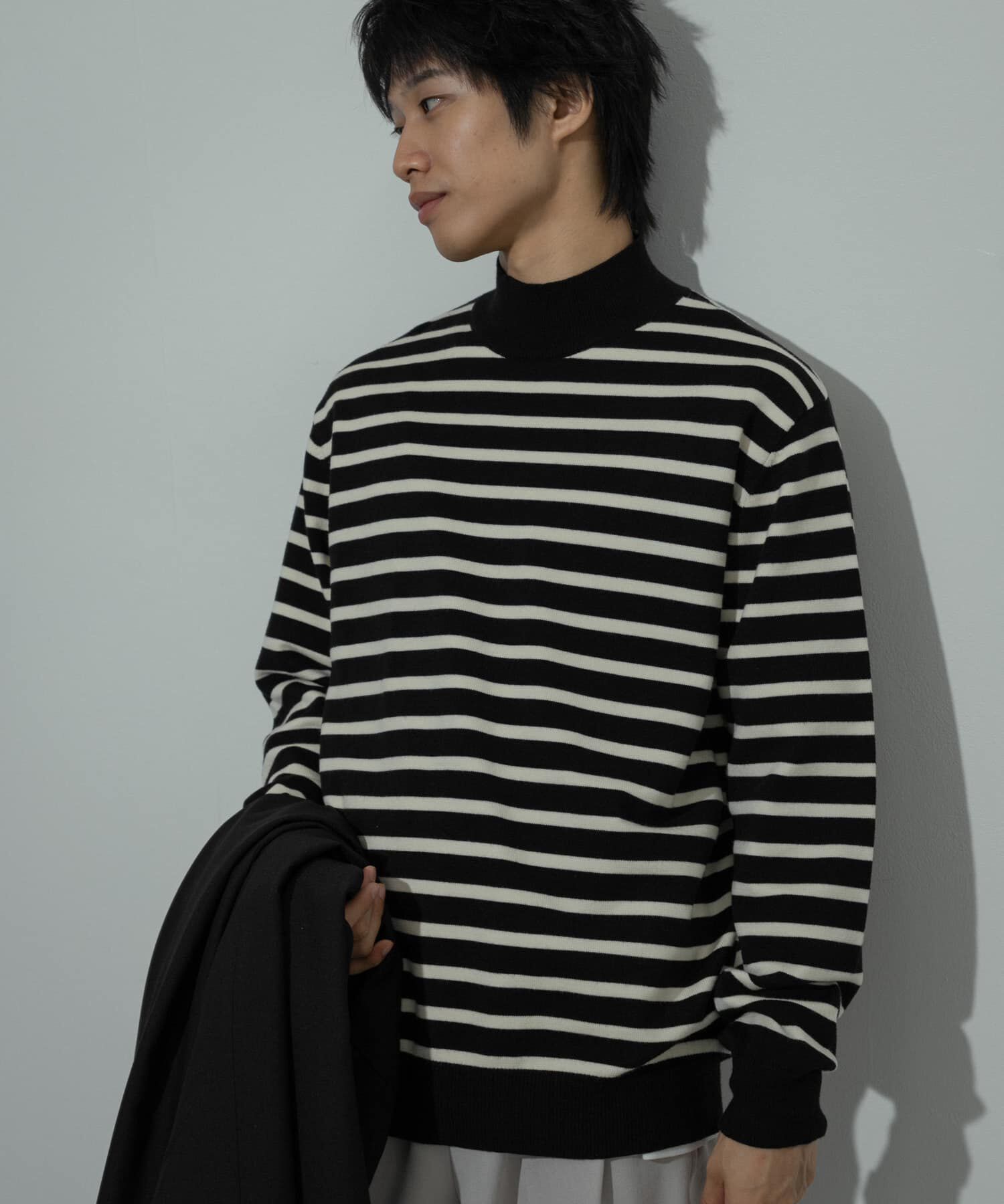 SENSE OF PLACE by URBAN RESEARCH「ストレッチモックネックニット」|ニット・セーター|