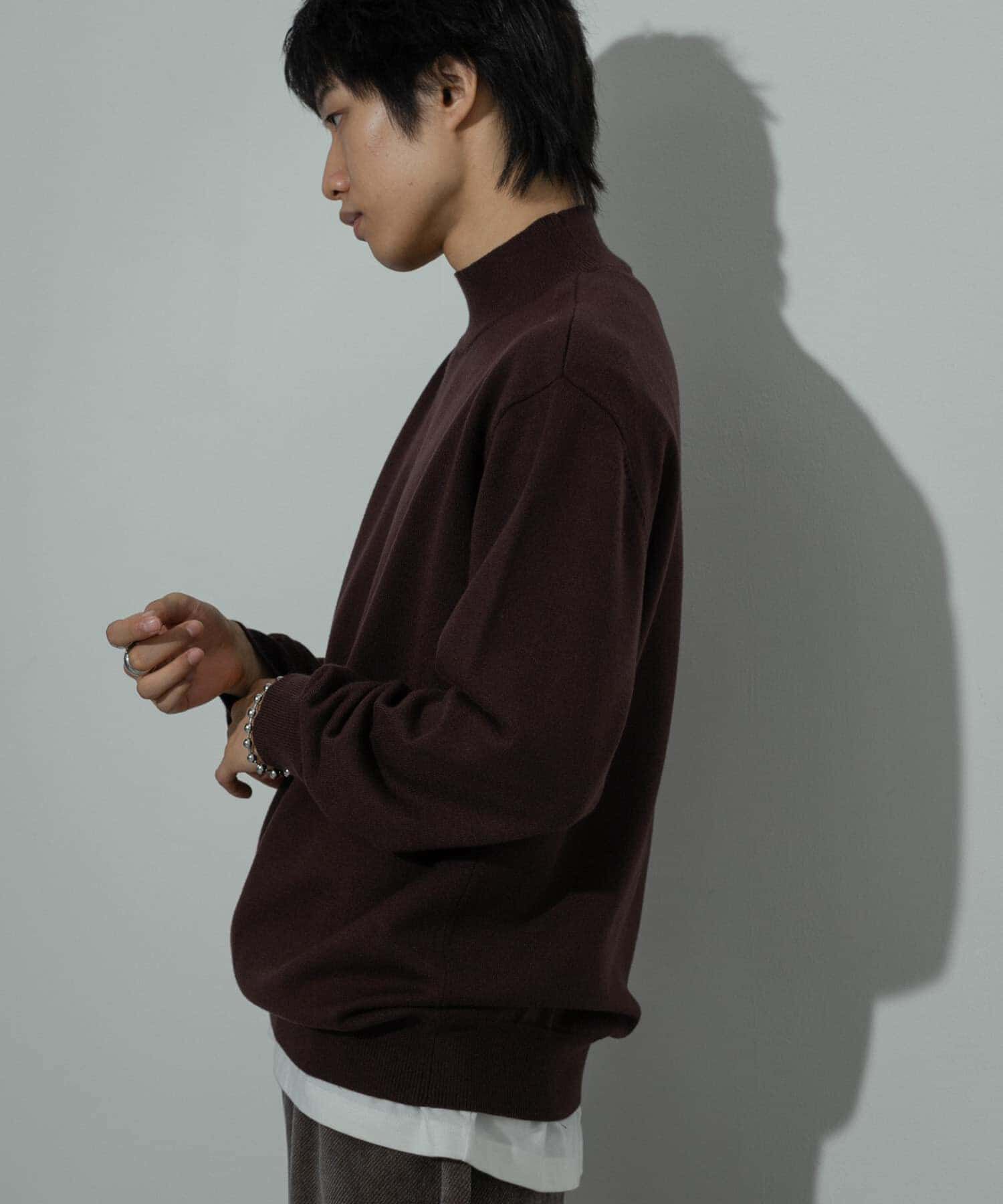 SENSE OF PLACE by URBAN RESEARCH「ストレッチモックネックニット」|ニット・セーター|