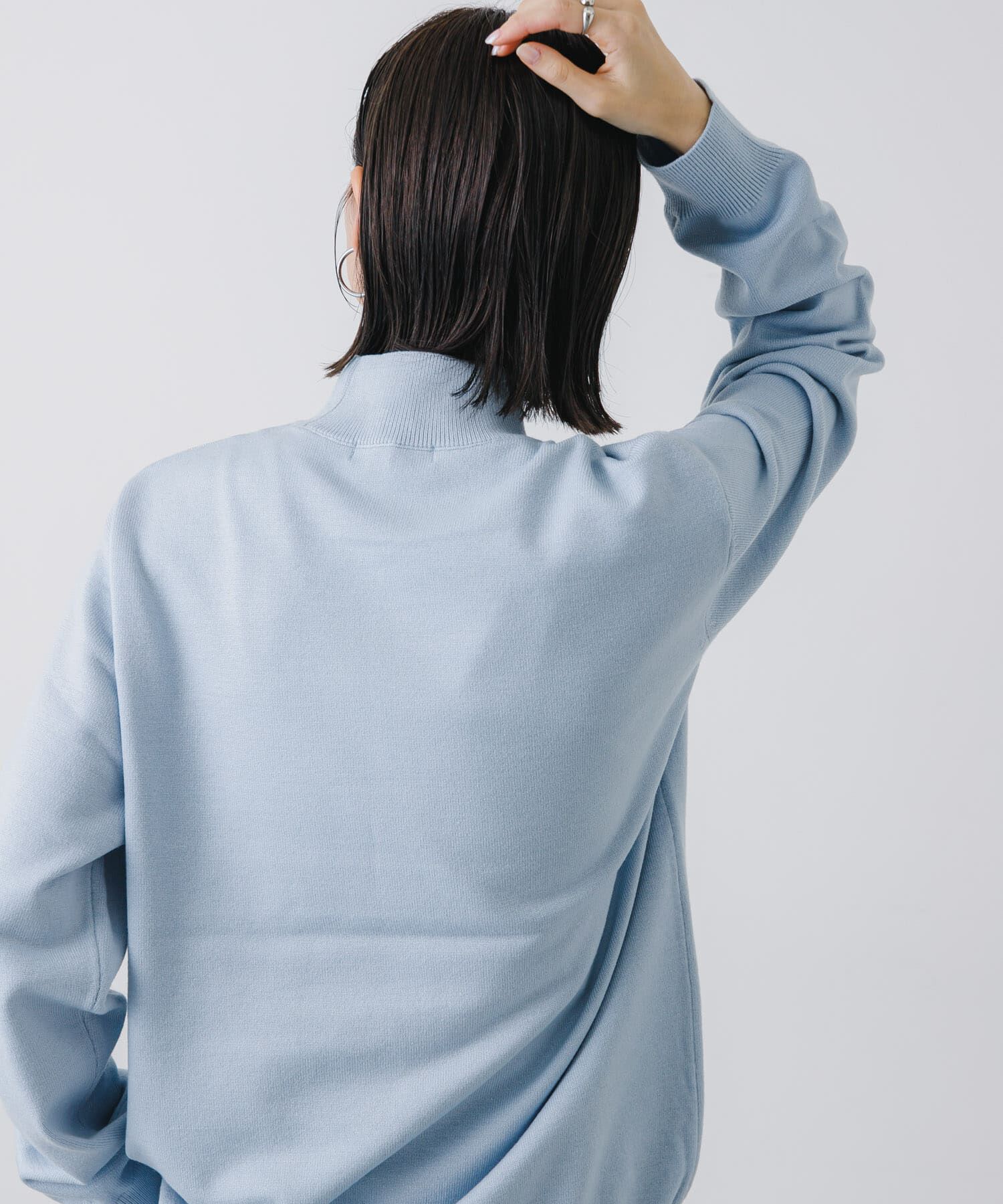 SENSE OF PLACE by URBAN RESEARCH「ストレッチモックネックニット」|ニット・セーター|