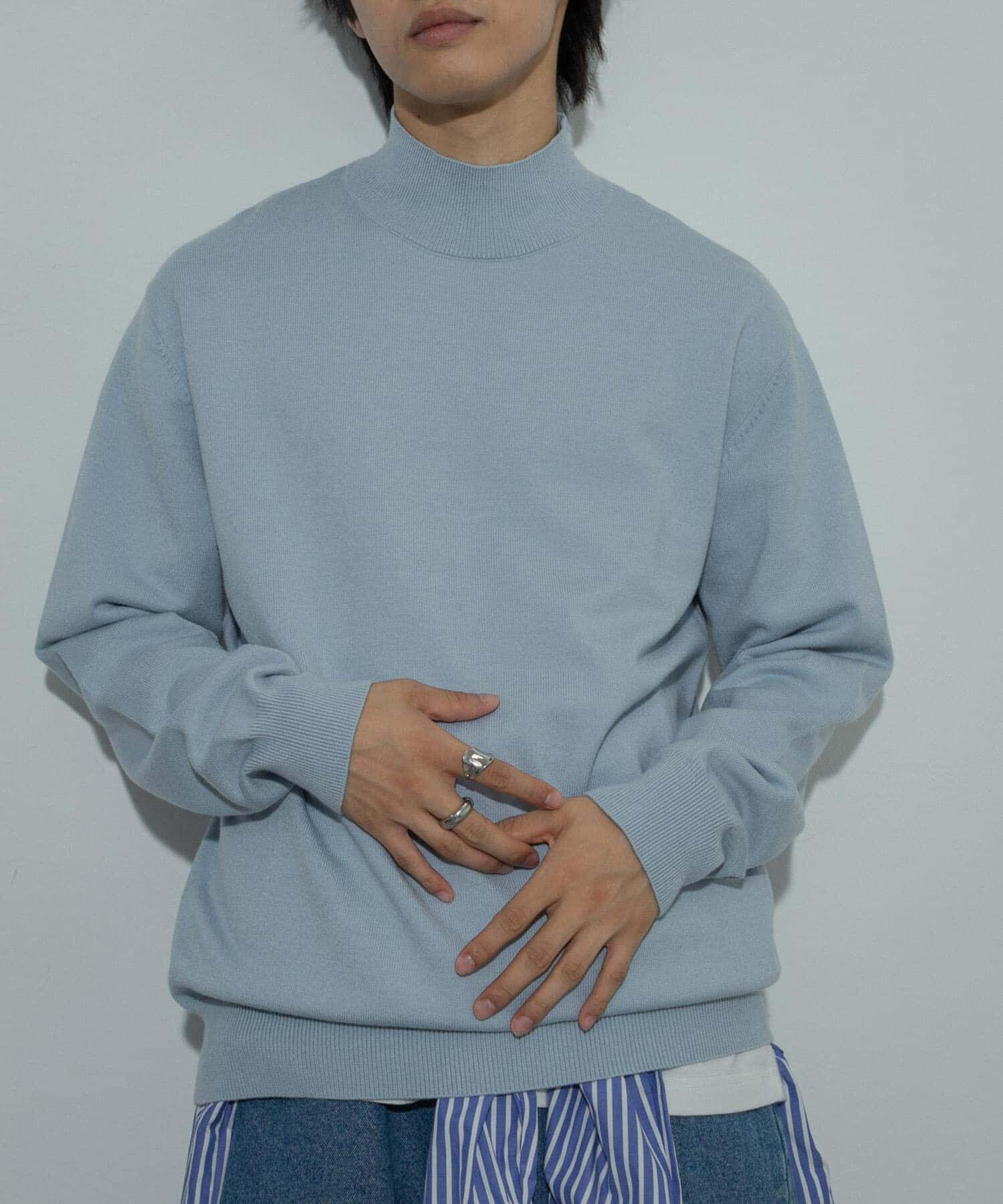 SENSE OF PLACE by URBAN RESEARCH「ストレッチモックネックニット」|ニット・セーター|