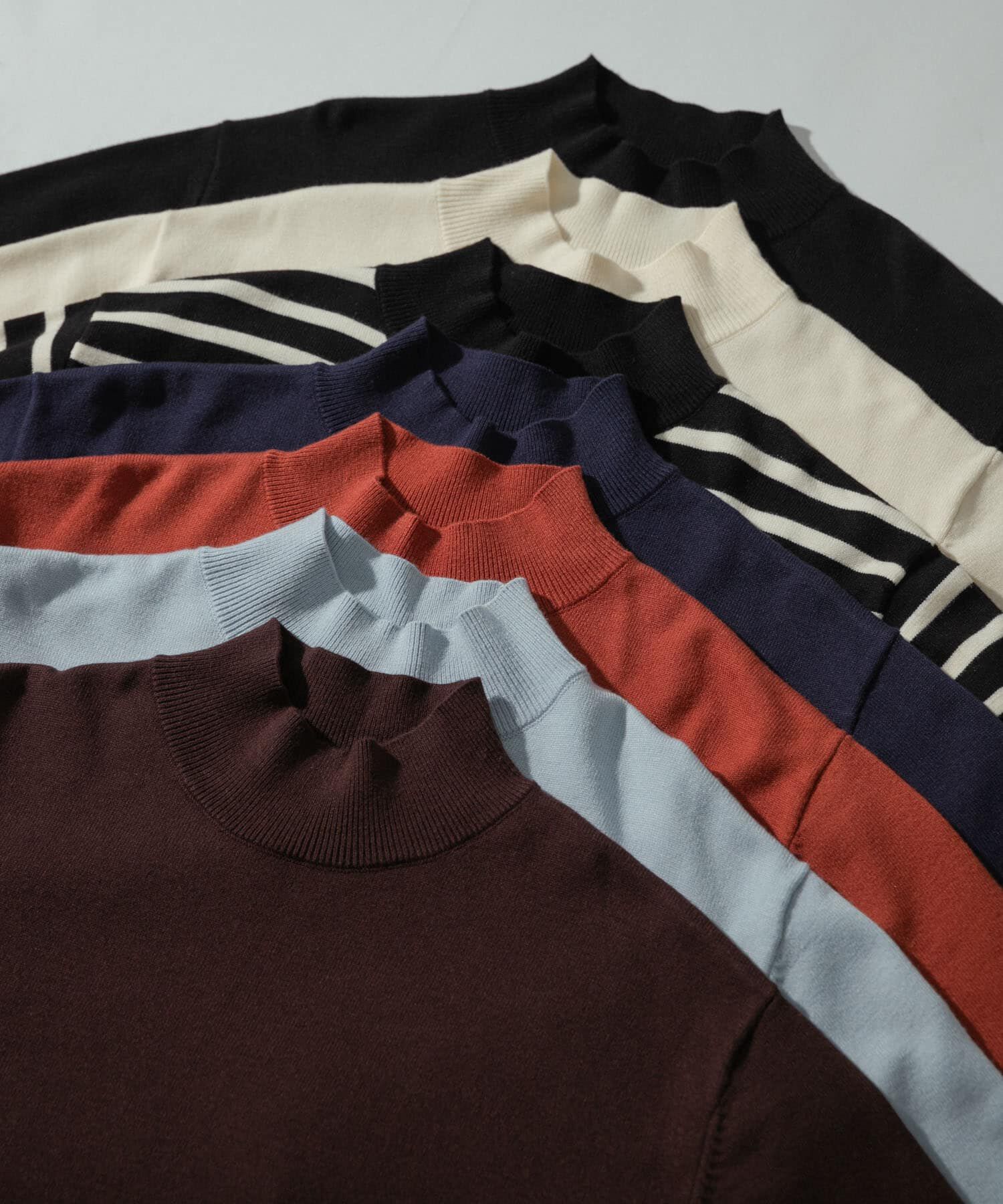 SENSE OF PLACE by URBAN RESEARCH「ストレッチモックネックニット」|ニット・セーター|