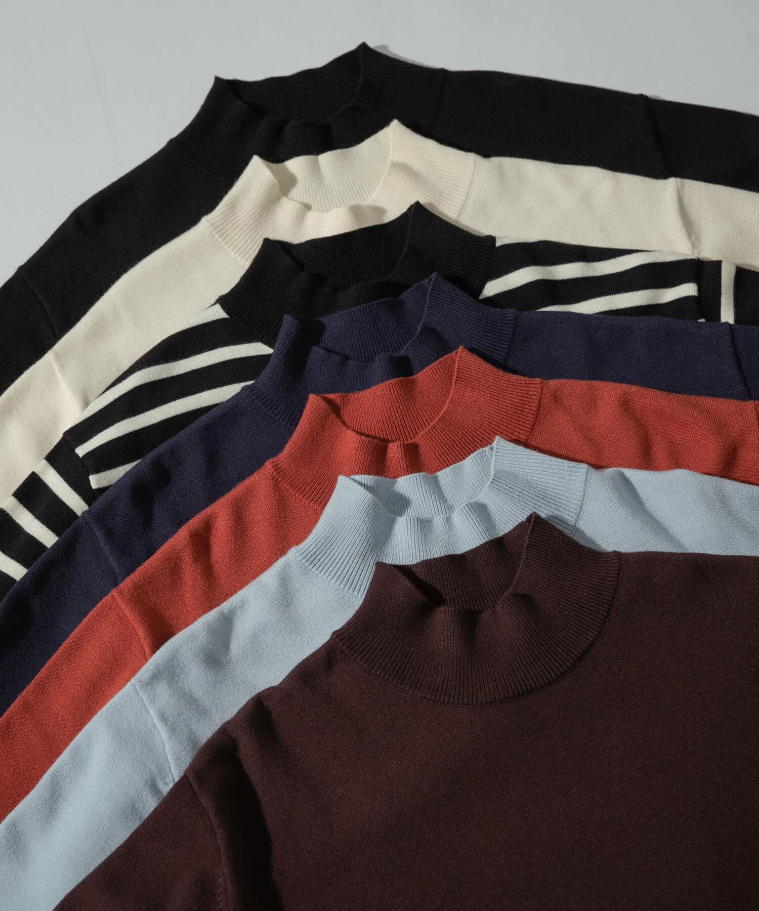 SENSE OF PLACE by URBAN RESEARCH「ストレッチモックネックニット」|ニット・セーター|