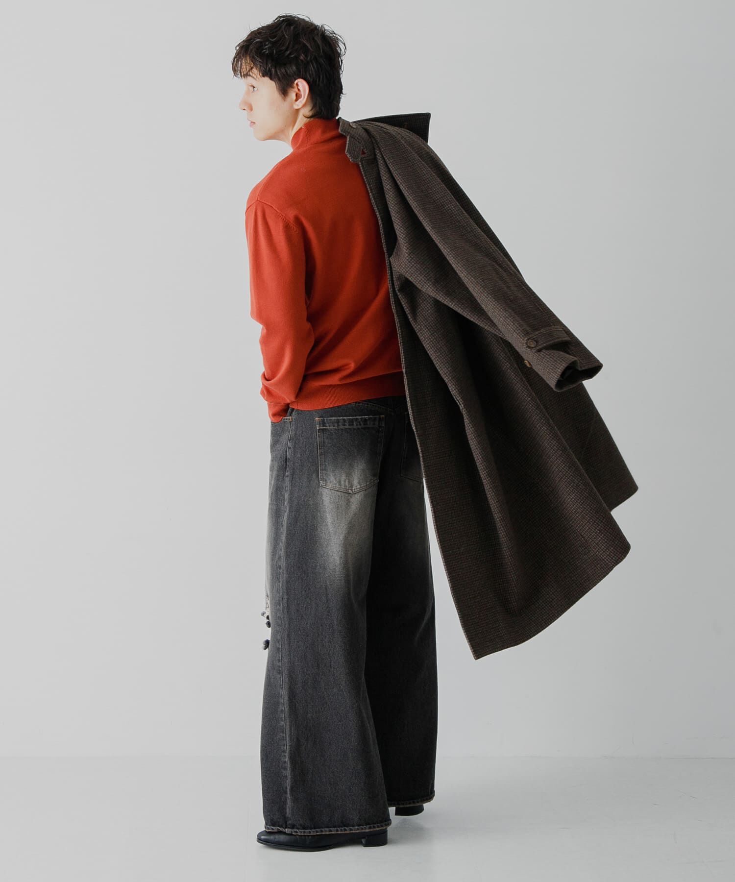 SENSE OF PLACE by URBAN RESEARCH「ストレッチモックネックニット」|ニット・セーター|