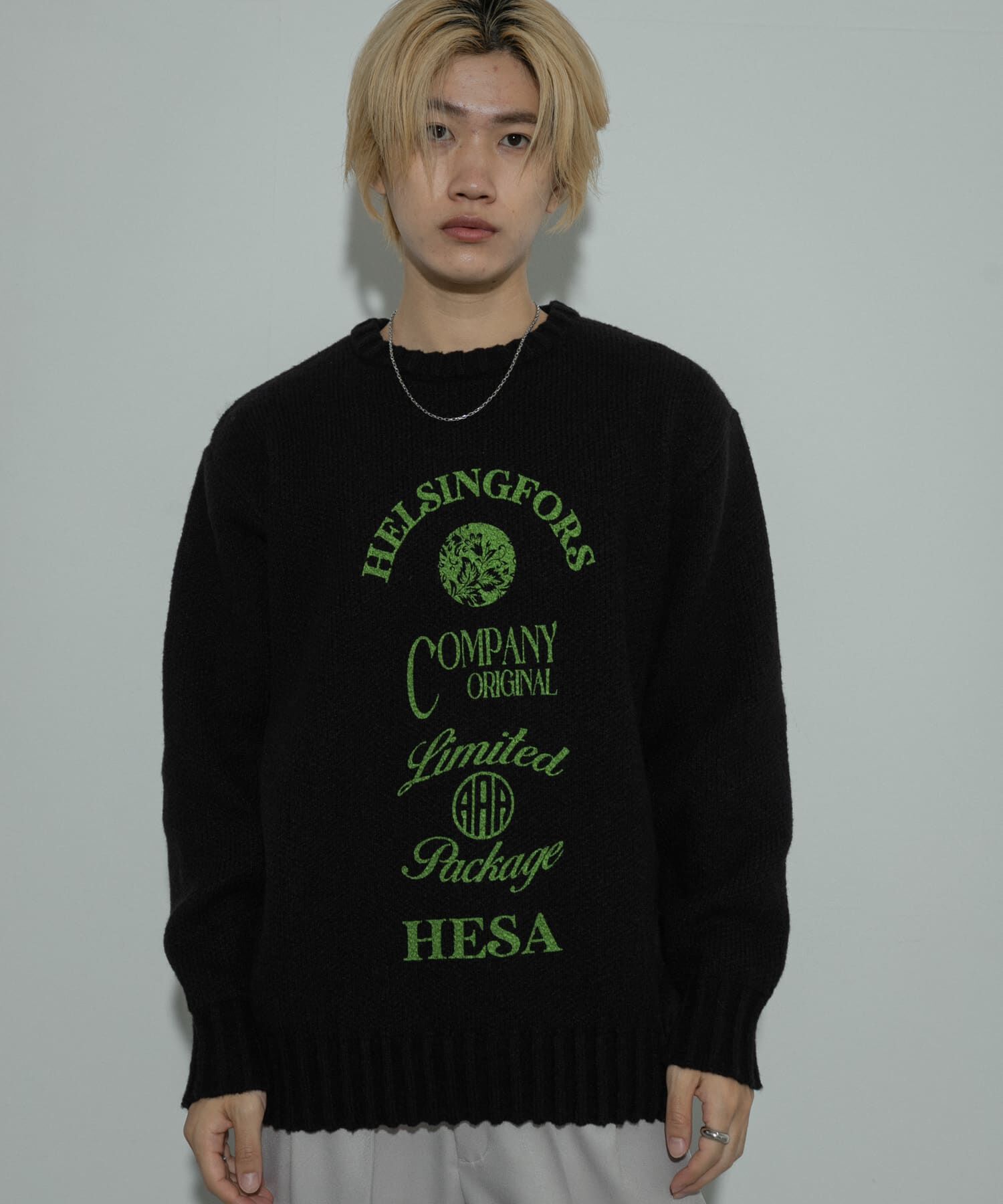 SENSE OF PLACE by URBAN RESEARCH「『洗濯可』グラフィックプリントニット」|ニット・セーター|