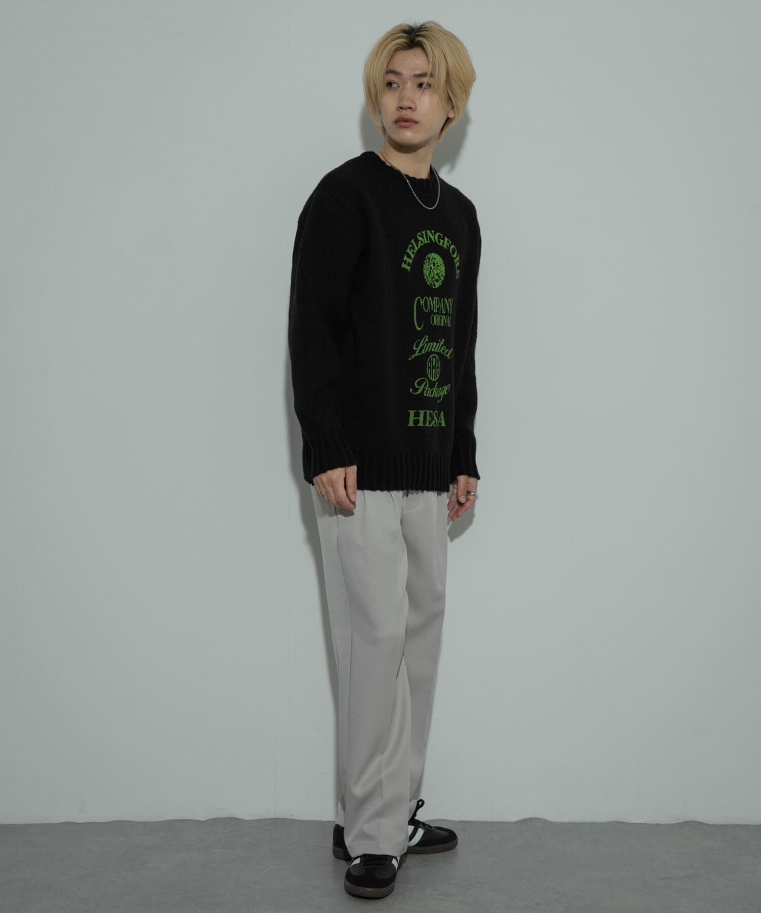 SENSE OF PLACE by URBAN RESEARCH「『洗濯可』グラフィックプリントニット」|ニット・セーター|