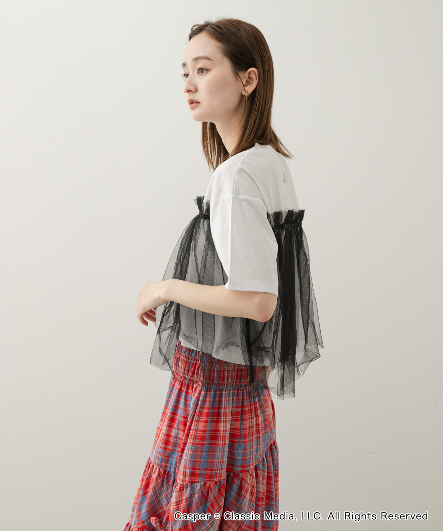 SENSE OF PLACE by URBAN RESEARCH「『別注』Casper&times;SENSE OF PLACE/ドッキングTシャツ」|Tシャツ・カットソー|