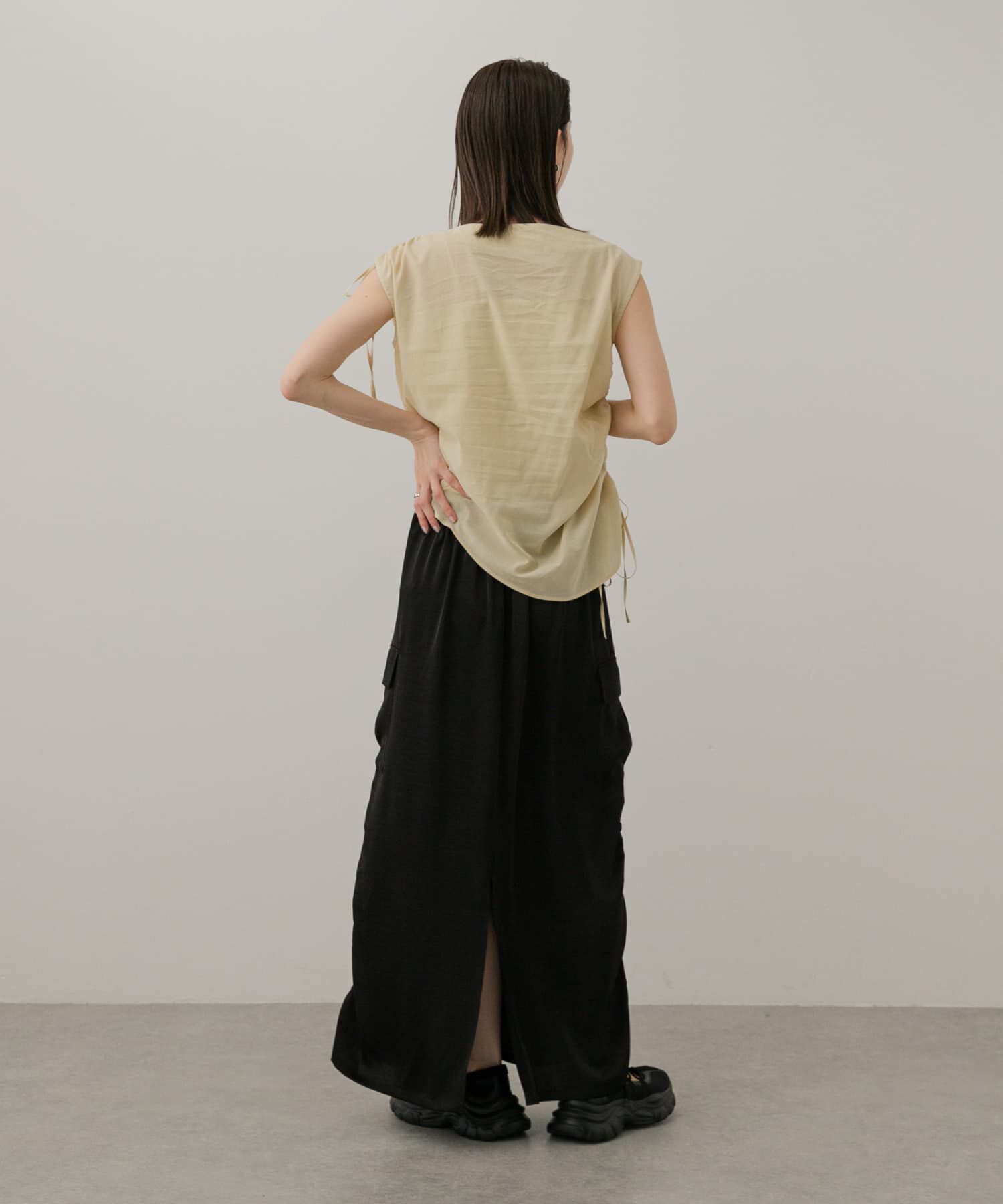 SENSE OF PLACE by URBAN RESEARCH「アシンメトリーシャーリングトップ」|シャツ・ブラウス|