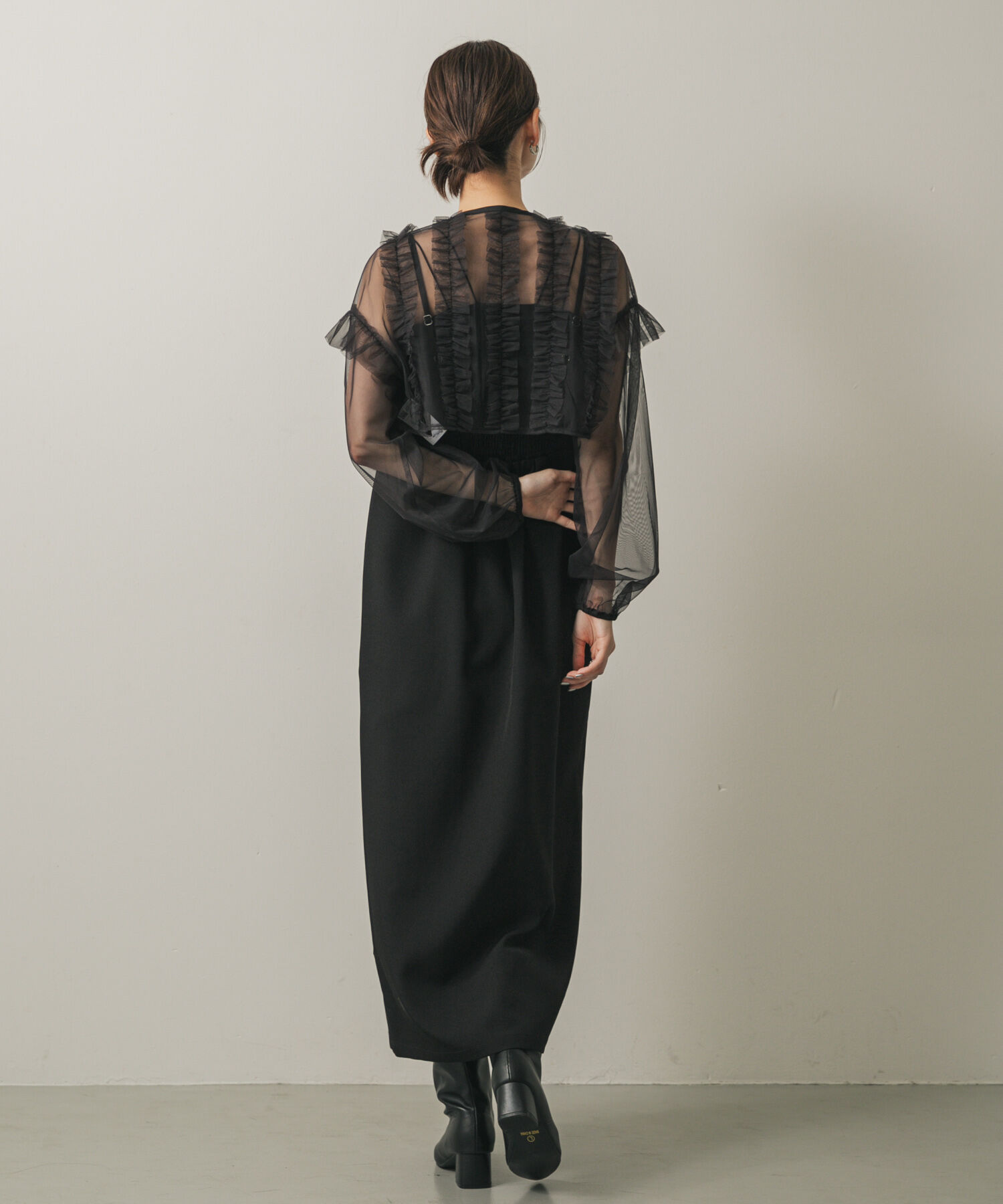 SENSE OF PLACE by URBAN RESEARCH「2Pチュールボレロセットキャミワンピース」|ワンピース|