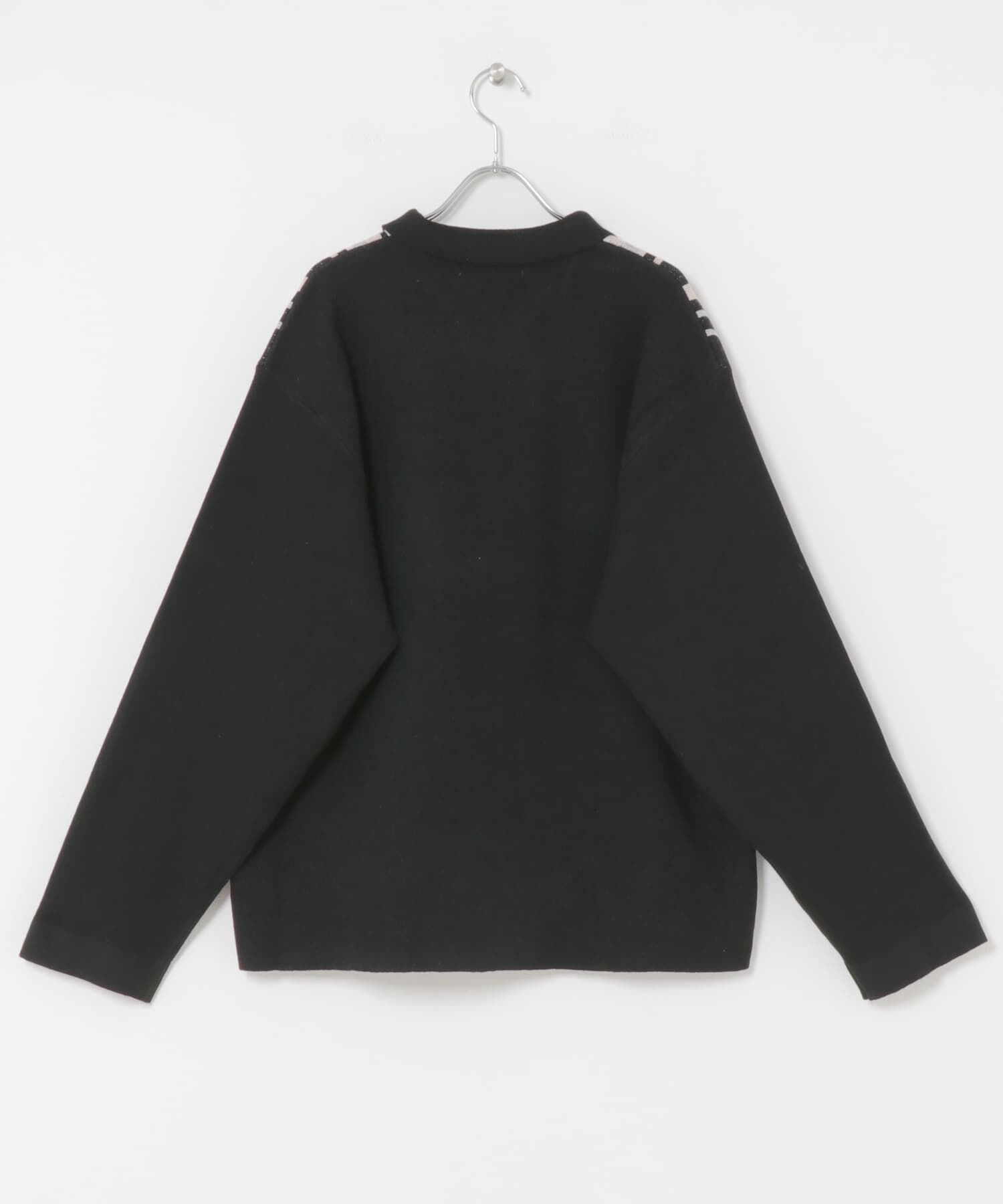 SENSE OF PLACE by URBAN RESEARCH「ストライプZIPニットシャツ」|ニット・セーター|