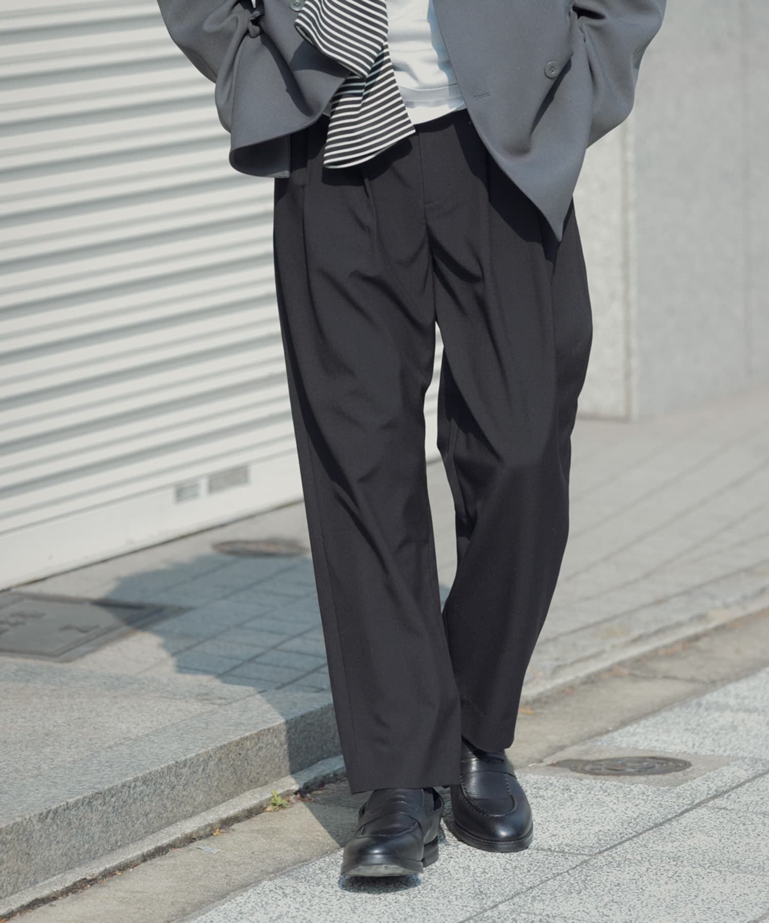 SENSE OF PLACE by URBAN RESEARCH「ダブルタックテーパードパンツ」|その他|