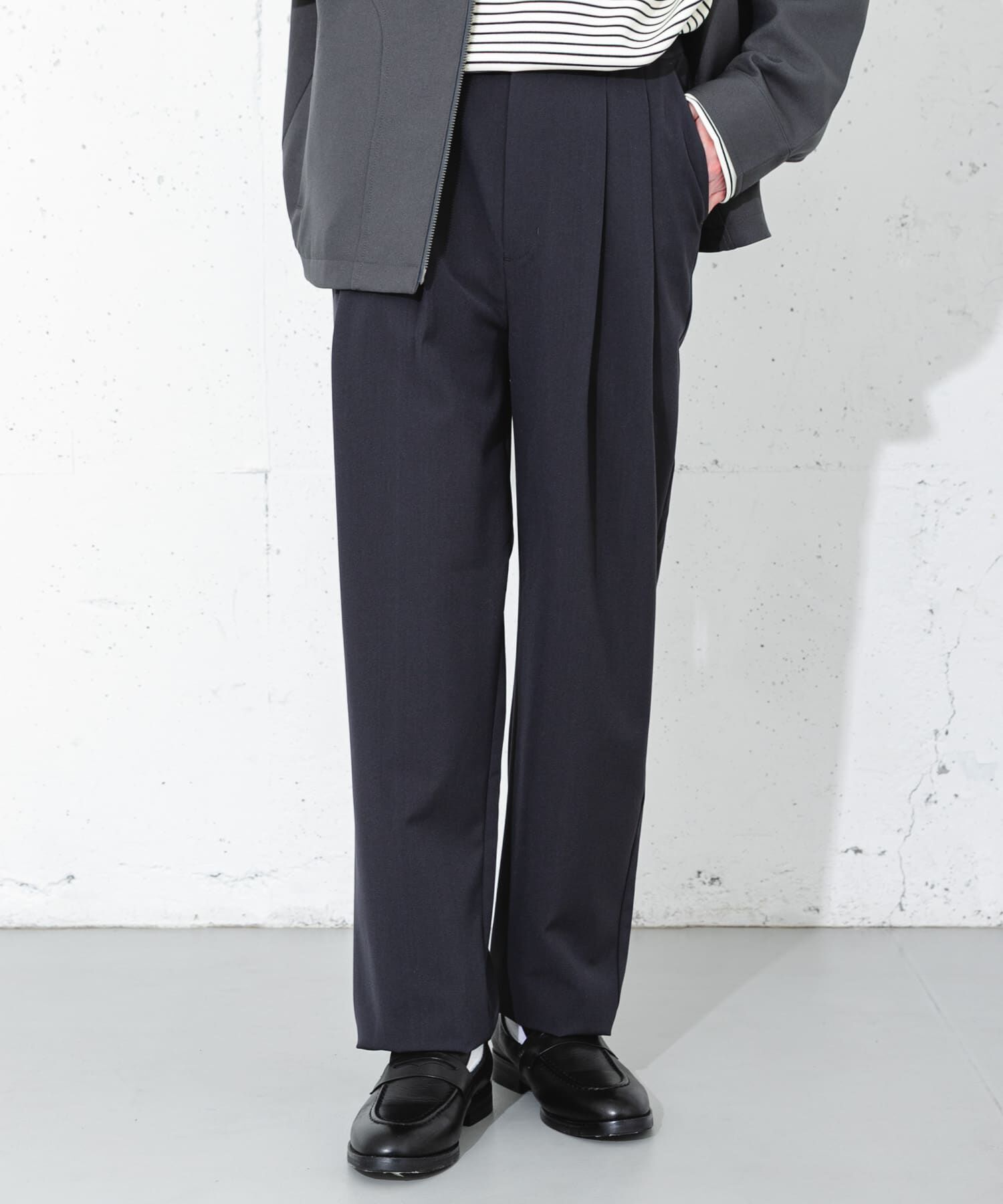 SENSE OF PLACE by URBAN RESEARCH「ダブルタックテーパードパンツ」|その他|