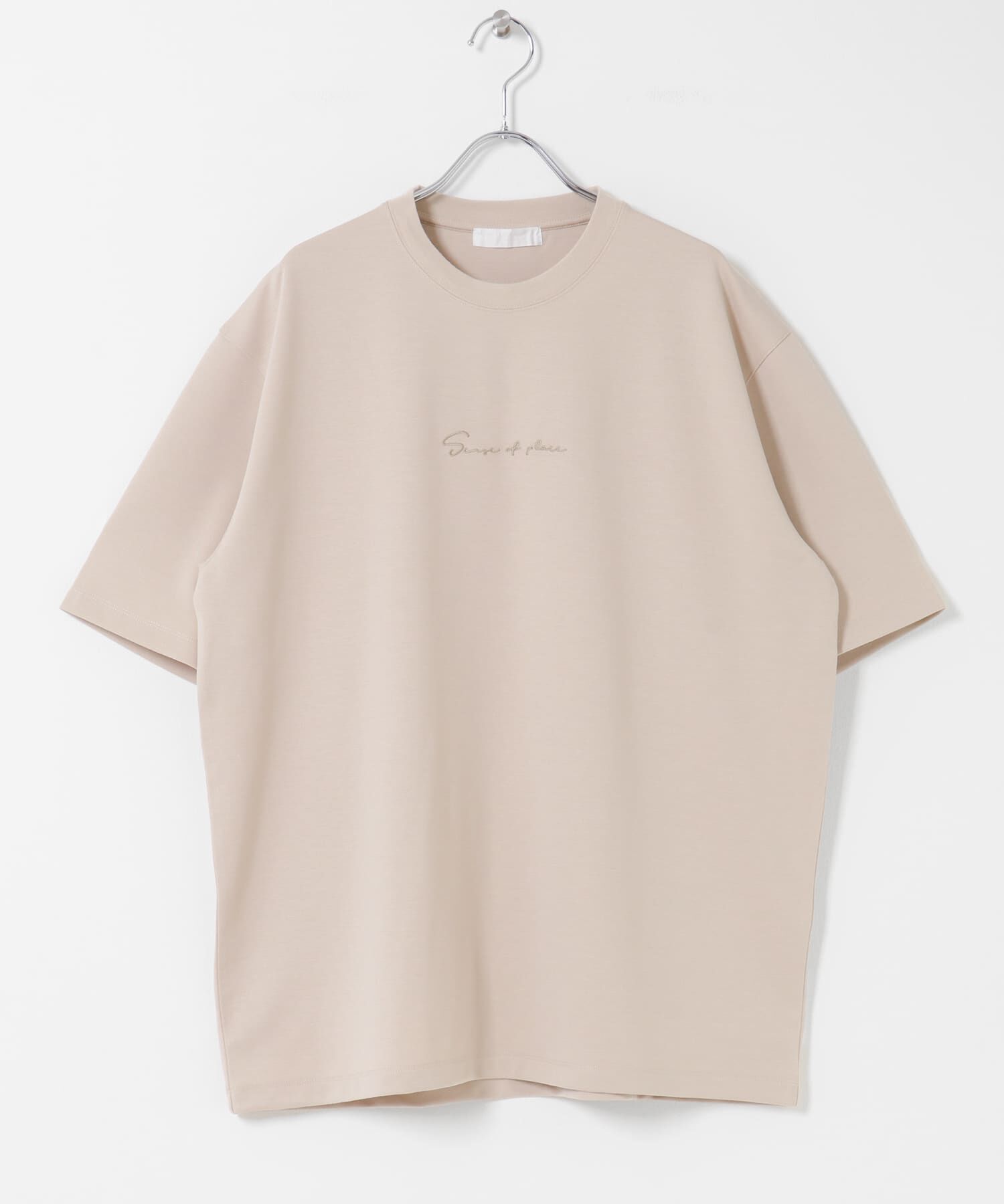 SENSE OF PLACE by URBAN RESEARCH「『一部WEB限定カラー』シシュウポンチショートスリーブTシャツ」|Tシャツ・カットソー|