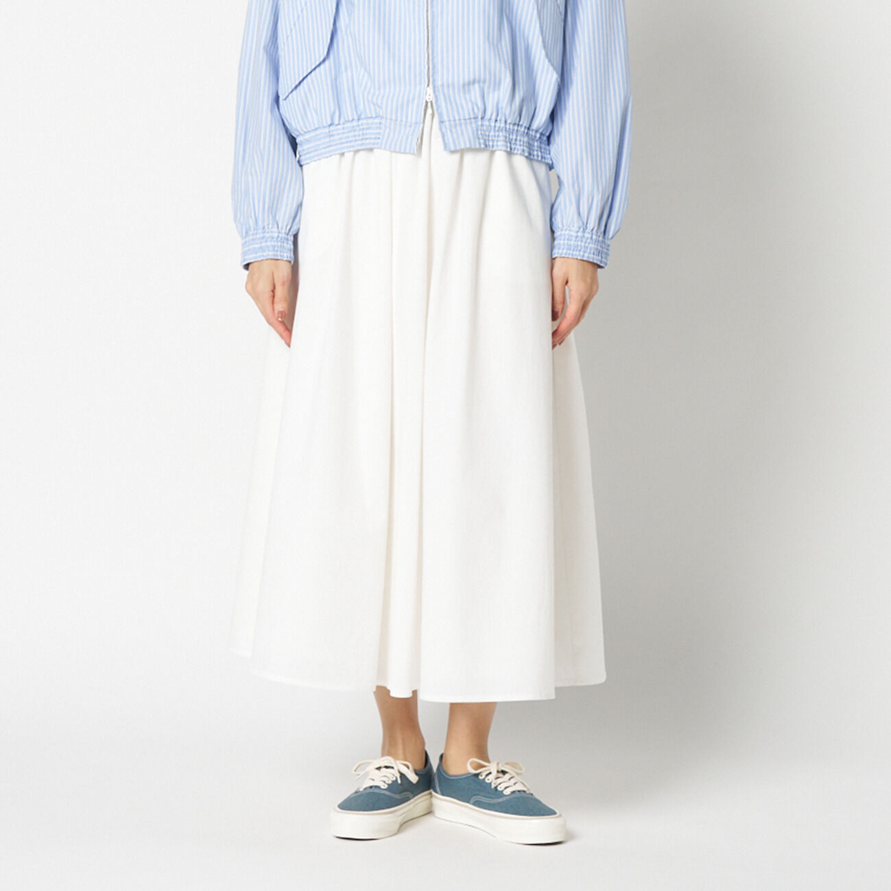 HELIOPOLE「HELIOPOLE DRAWSTRING GATHERED SKIRT」|スカート|
