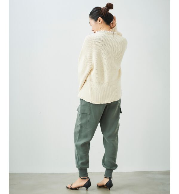 le.coeur blanc「パールツキアゼアミカーディガン」|カーディガン|