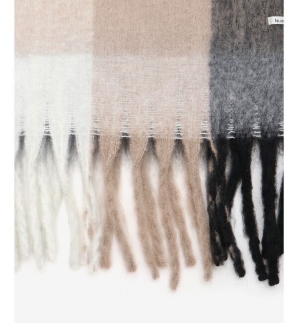  「《手洗い可能》マルチチェックストール」|ストール|