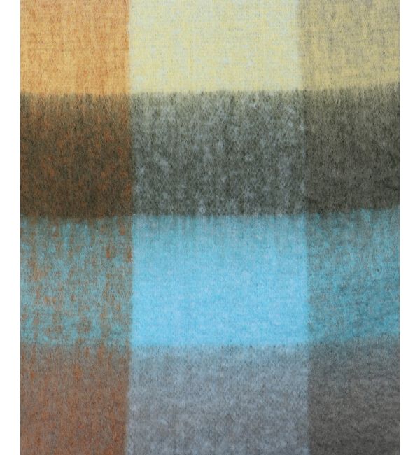  「《手洗い可能》マルチチェックストール」|ストール|