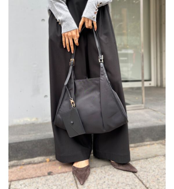  「ベルトハンドルナイロンショルダー」|トートバッグ|