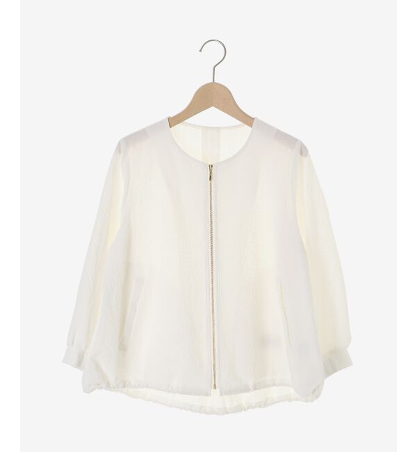  「カラミタンブラータックスリーブブルゾン」|ブルゾン・スタジャン|