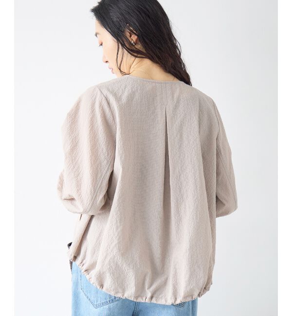  「カラミタンブラータックスリーブブルゾン」|ブルゾン・スタジャン|